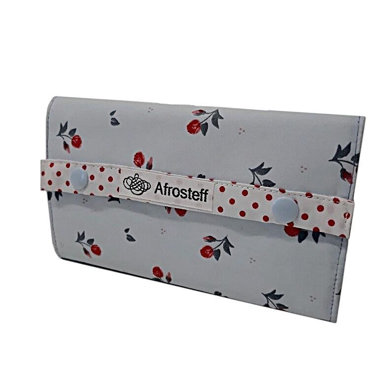 Geldbeutel, Portemonnaie Mit Blumen Muster, Geldbörse Geblümt von Afrosteff