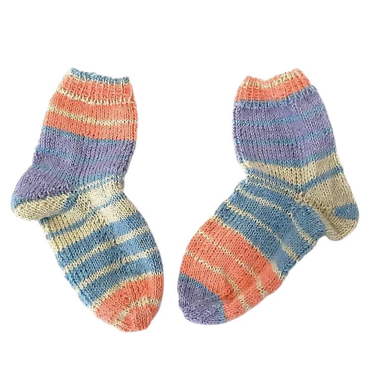 Kinder Söckchen Gr. 22-23, Handgestrickt von Afrosteff