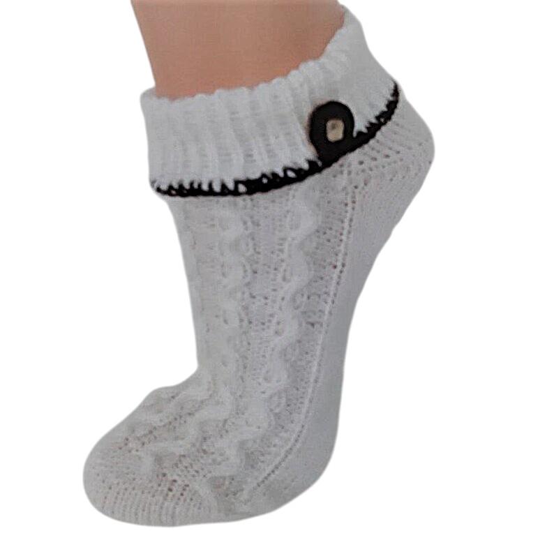 Socken Handgestrickt Gr. 39/40 Mit Zopfmuster Im Landhausstiel von Afrosteff