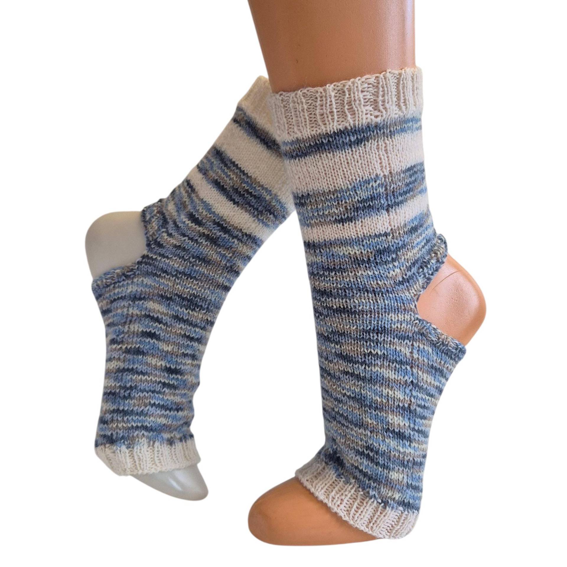 Yoga Socken, Pediküre Ballettstulpen Gr. 37-39 von Afrosteff