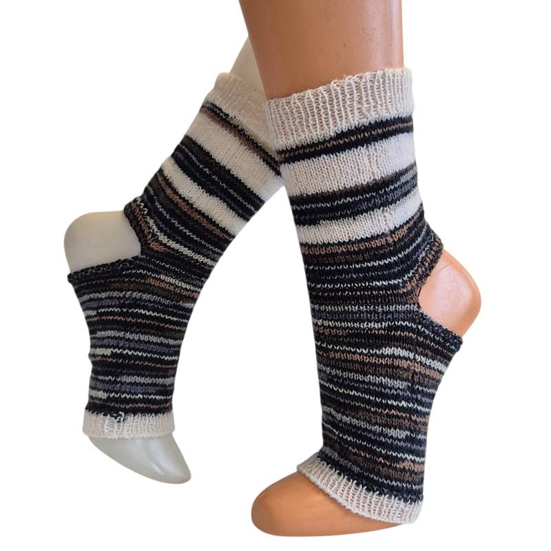 Yoga Socken, Pediküre Ballettstulpen Gr. 37-39 von Afrosteff