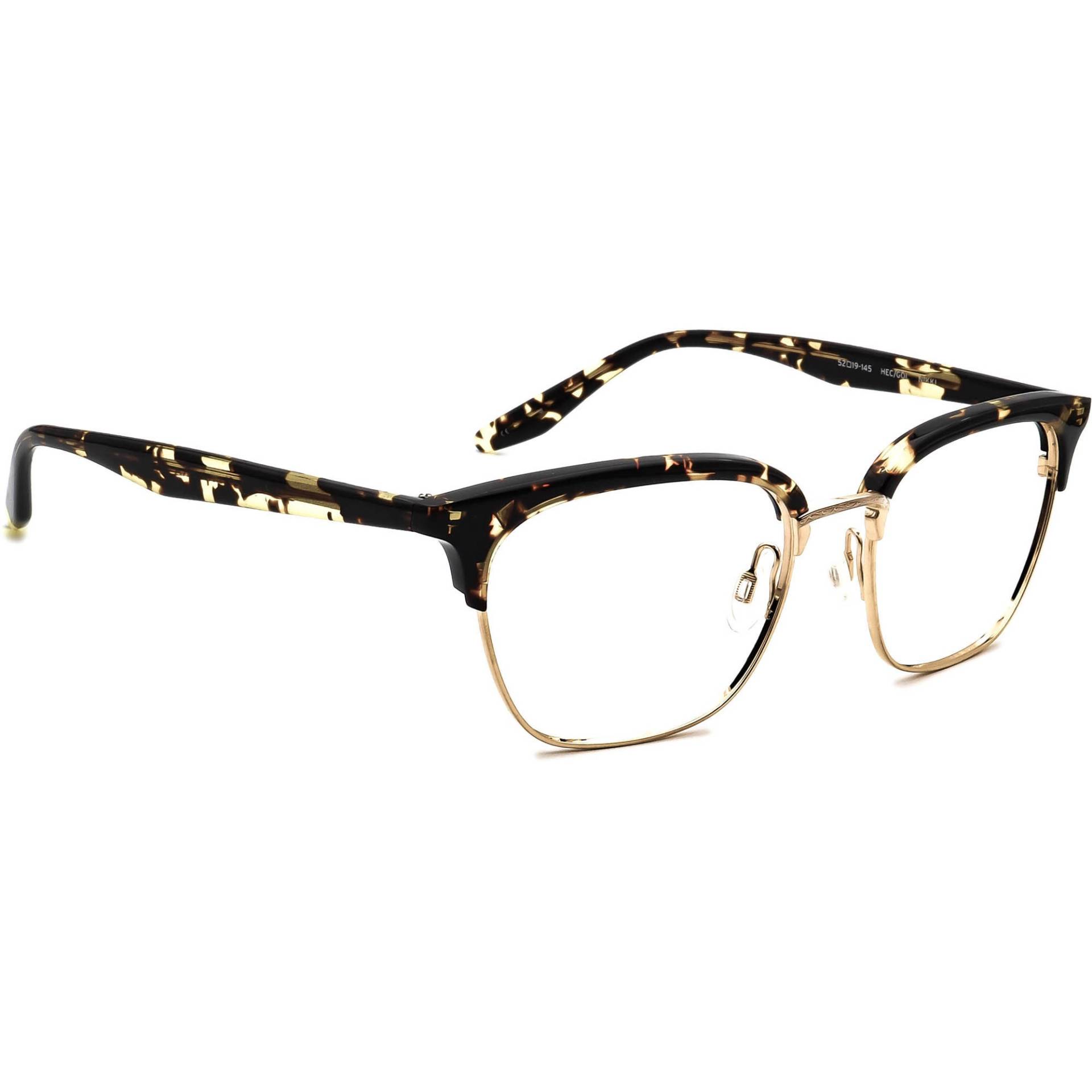 Barton Perreira Brille Hec/Gol Nikki Schildkröte & Gold Japan 52[]19 145 Handmade von AfsharOptics