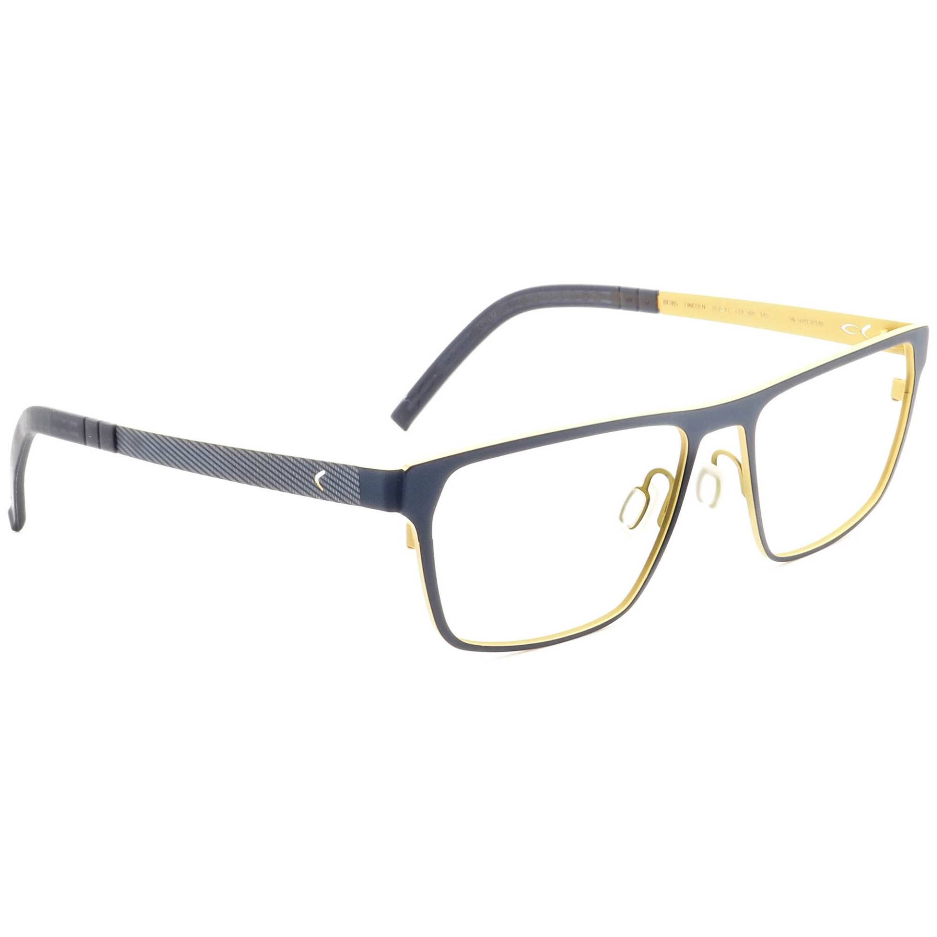 Blackfin Brille Bf785 Lincoln Col.588 Titanium Navy/Senf Italien 55[]17 145 von AfsharOptics