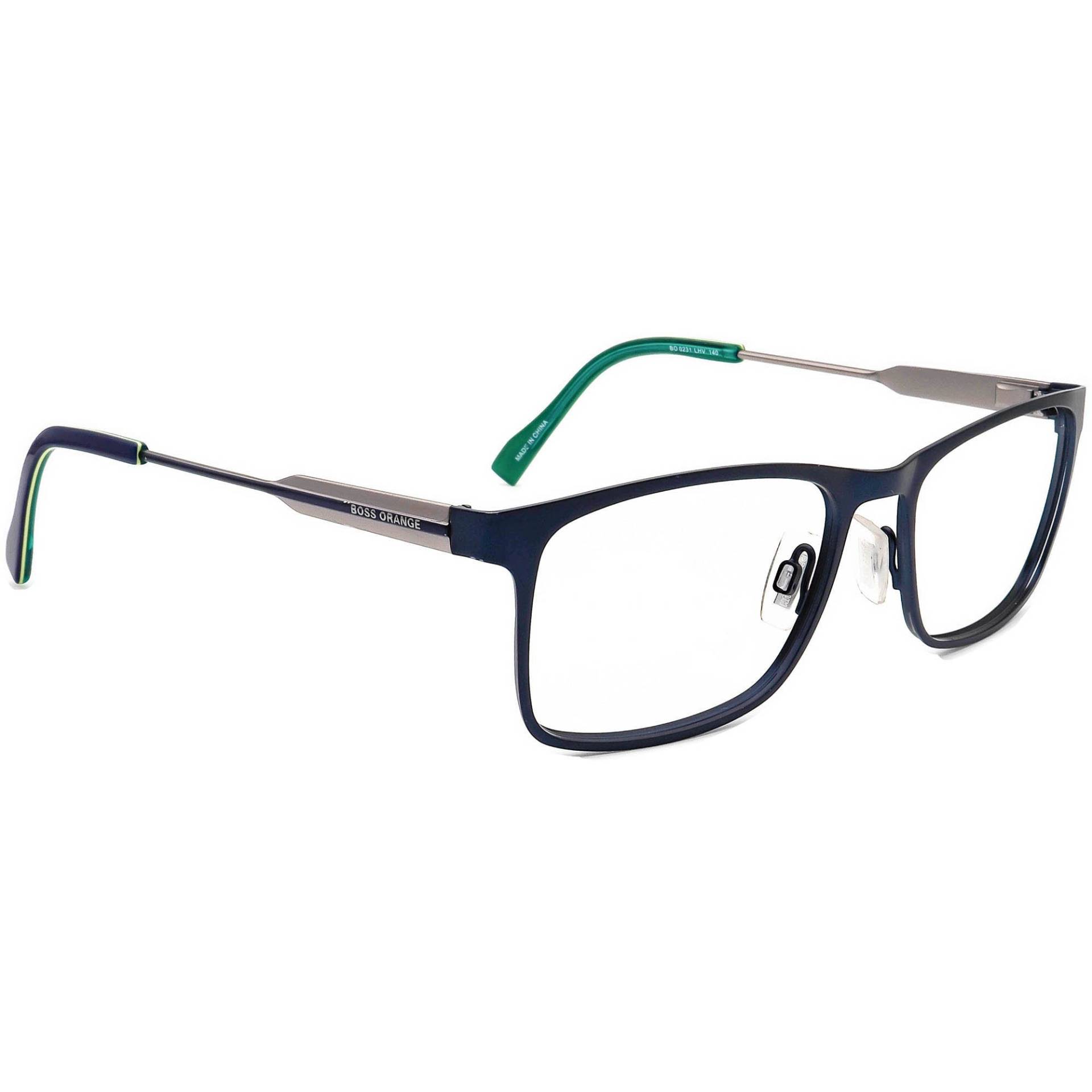 Boss Orange Brille Bo 0231 Lhv Navy Blau/Gunmetal Metallgestell 54[]17 140 von AfsharOptics