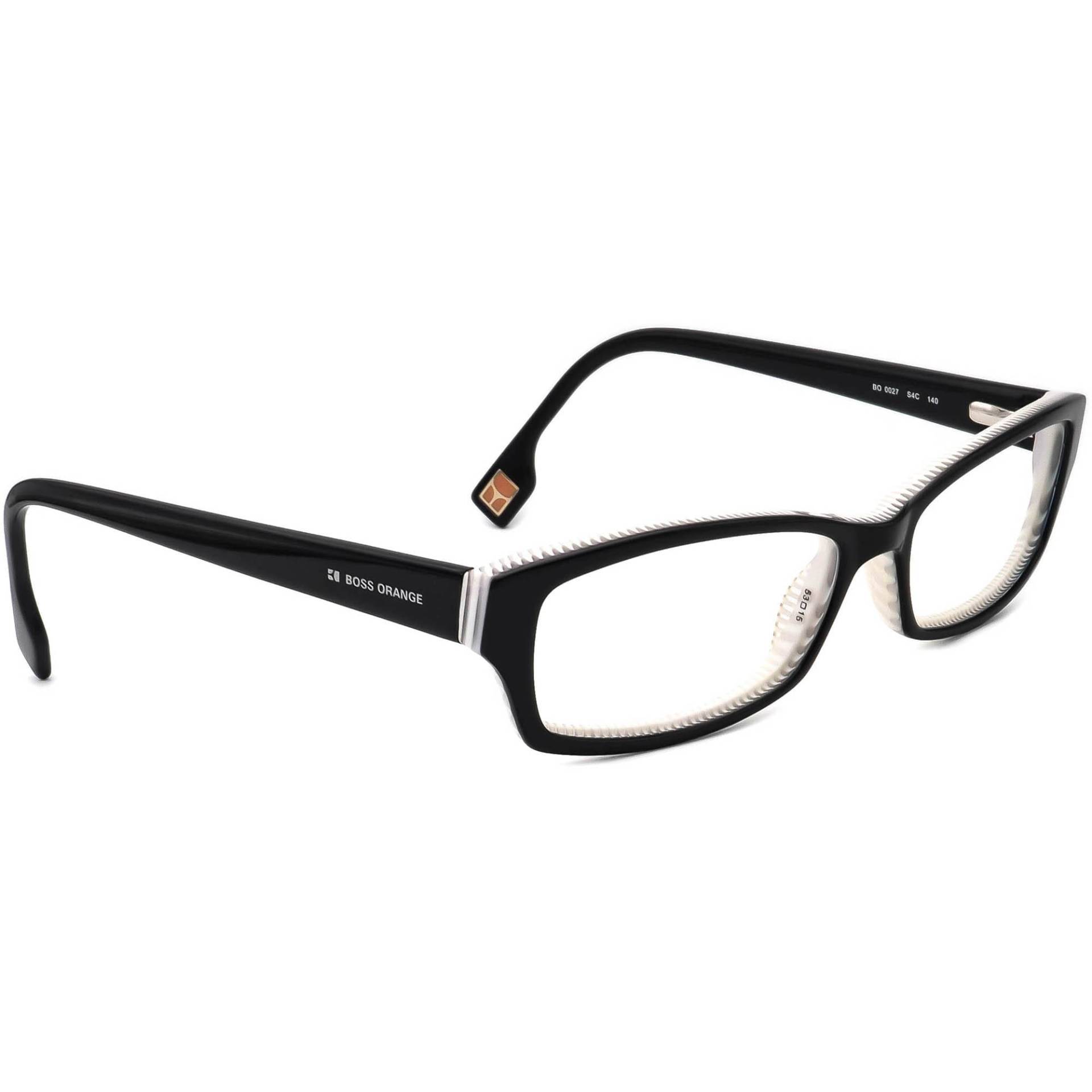 Boss Orange Damen Brillen Bo 0027 S4C Schwarz Rechteckigen Rahmen 53[]15 140 von AfsharOptics