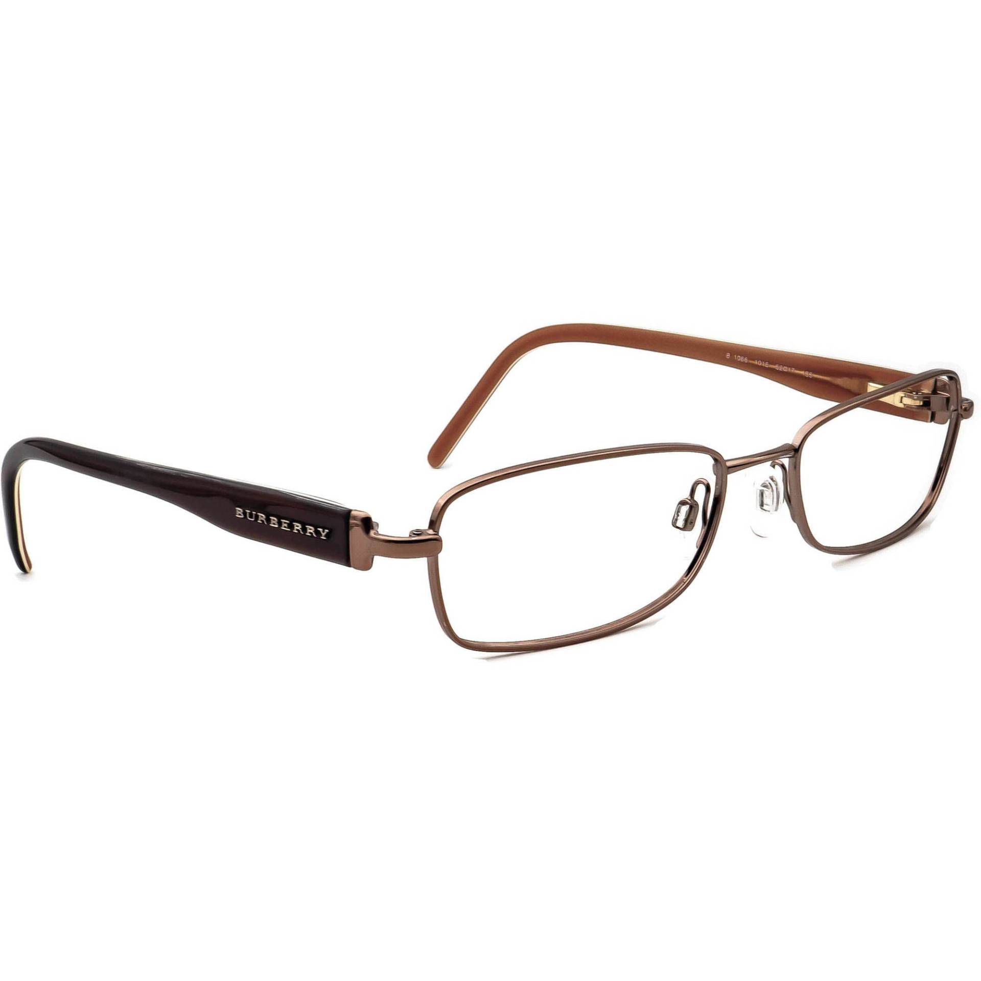 Burberry Damen Brille B 1066 1016 Braun Rechteckiger Rahmen Italien 52[]17 135 von AfsharOptics