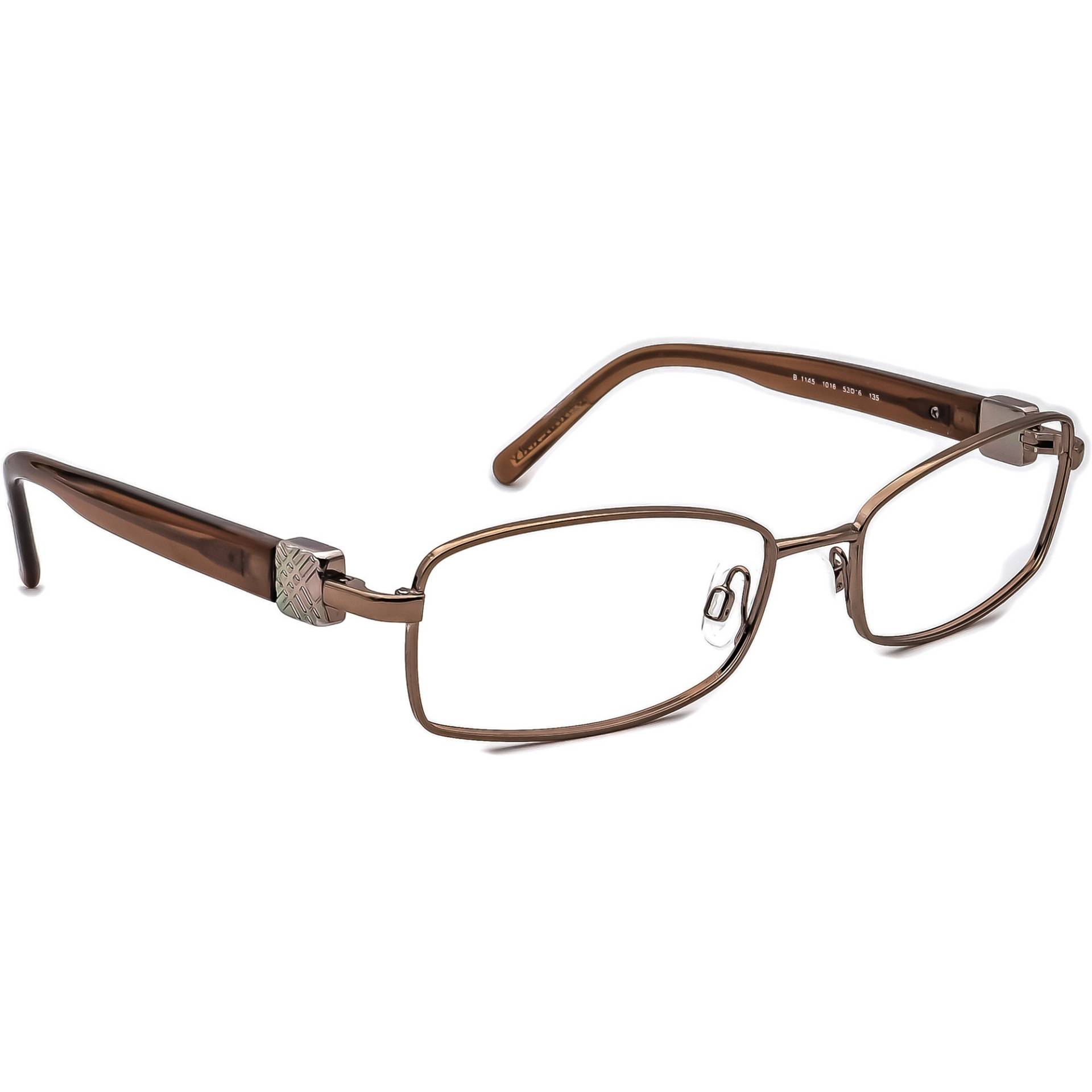 Burberry Damen Brillen B 1145 1016 Braun Rechteckigen Rahmen Italien 53[]16 135 von AfsharOptics