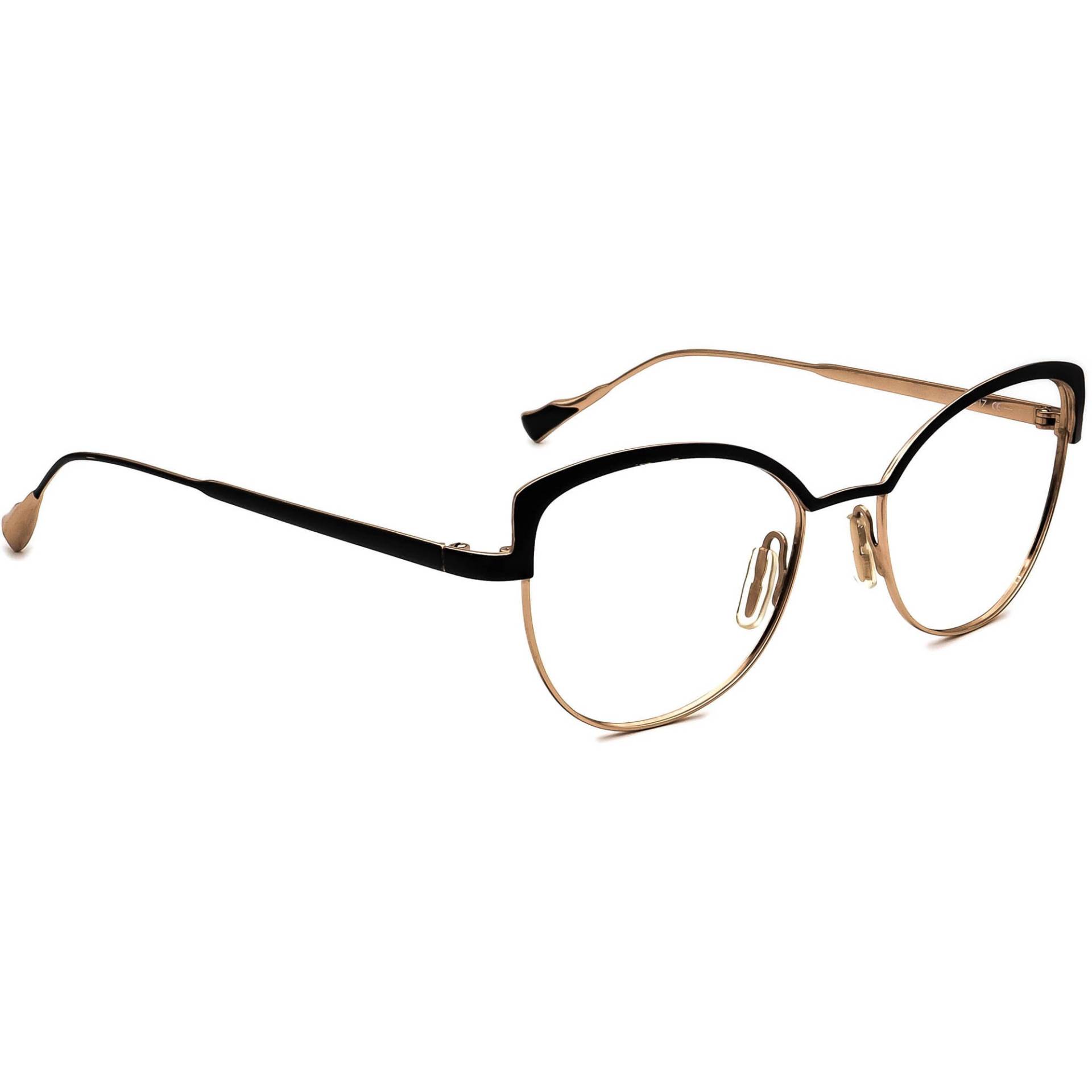 Caroline Abram Brille Yoko 565 Black&rose Gold Cat Eye France 50[]17 135 von AfsharOptics