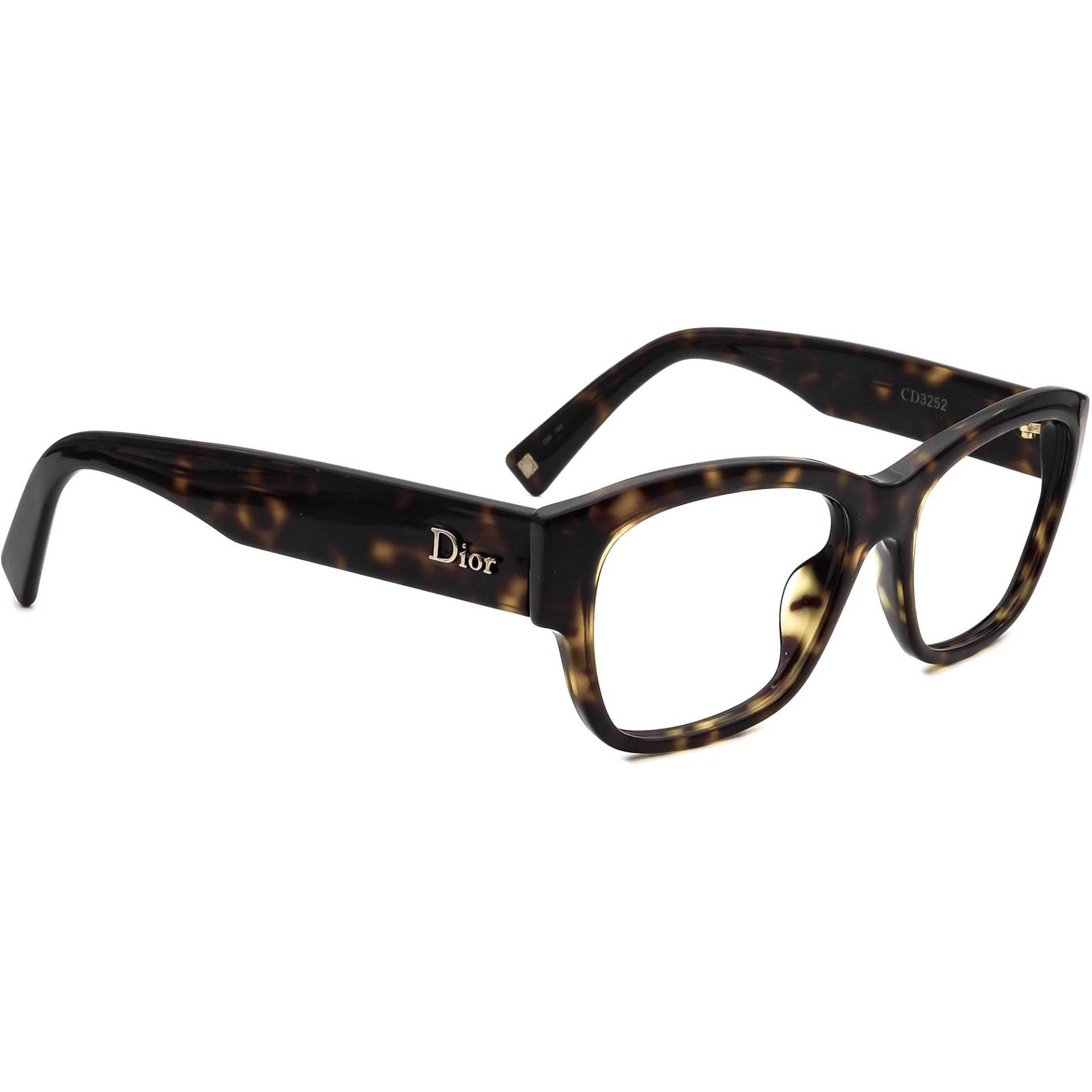 Christian Dior Damen Brille Cd3252 086 Schildkröte Rahmen Italien 51[]16 140 von AfsharOptics