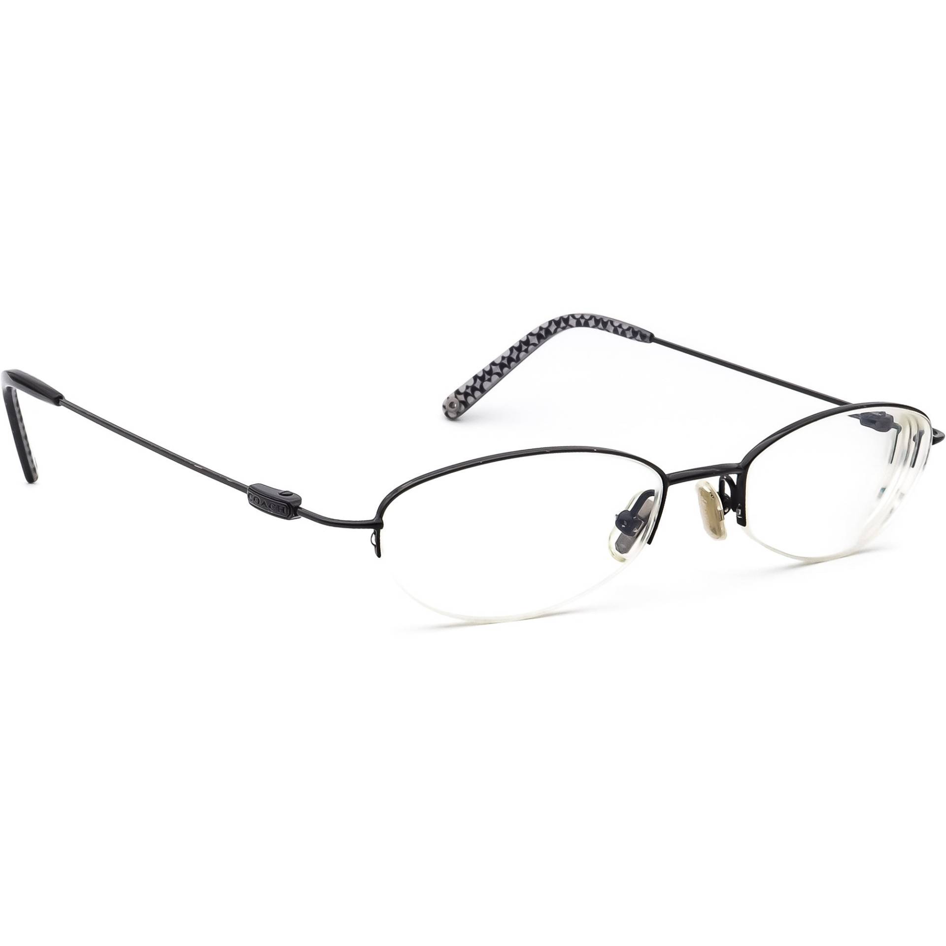 Coach Damen Brille Lily | 309 Schwarz Halbrand Metallrahmen 48[]17 135 von AfsharOptics