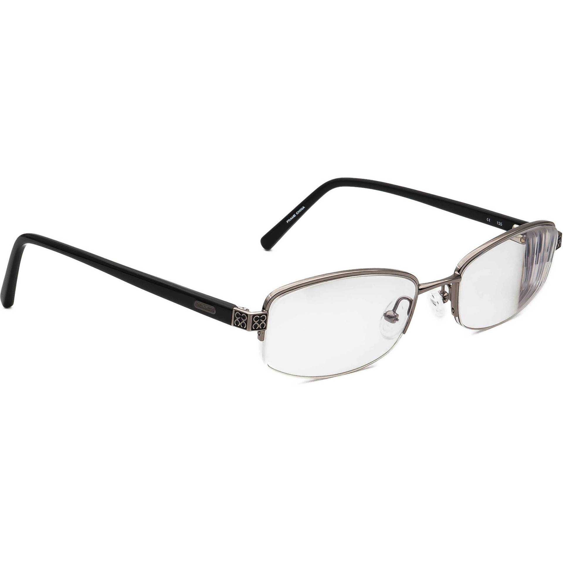 Coach Damen Brille Petra(1026 Dark Gunmetal Half Rim Frame 50[]18 135 von AfsharOptics