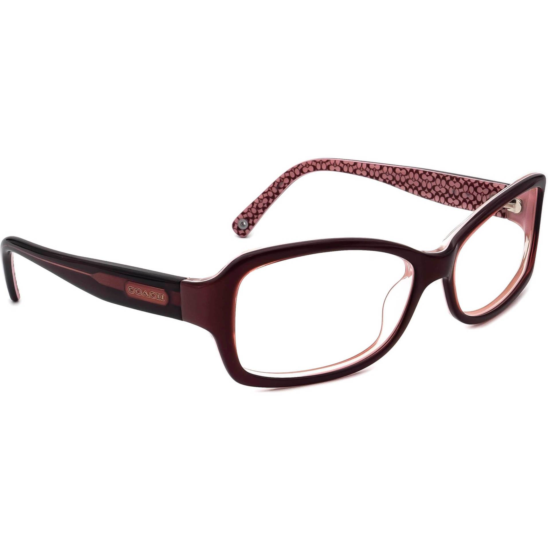 Coach Damen Sonnenbrille Rahmen Nur Karen | S434 Burgund Rechteckig 55 Mm von AfsharOptics