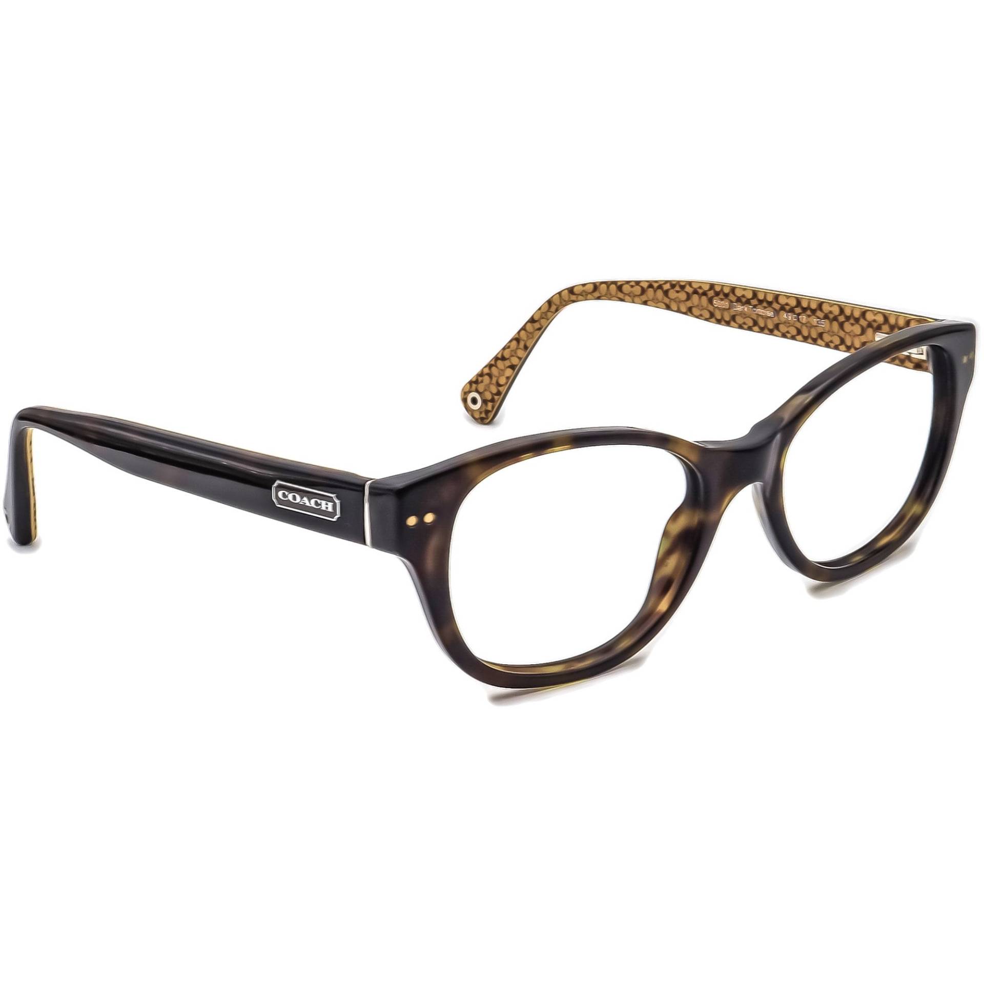 Coach Eyeglasses Hc 6029 | Susie 5001 Dark Tortoise Frame 49[]17 135 von AfsharOptics