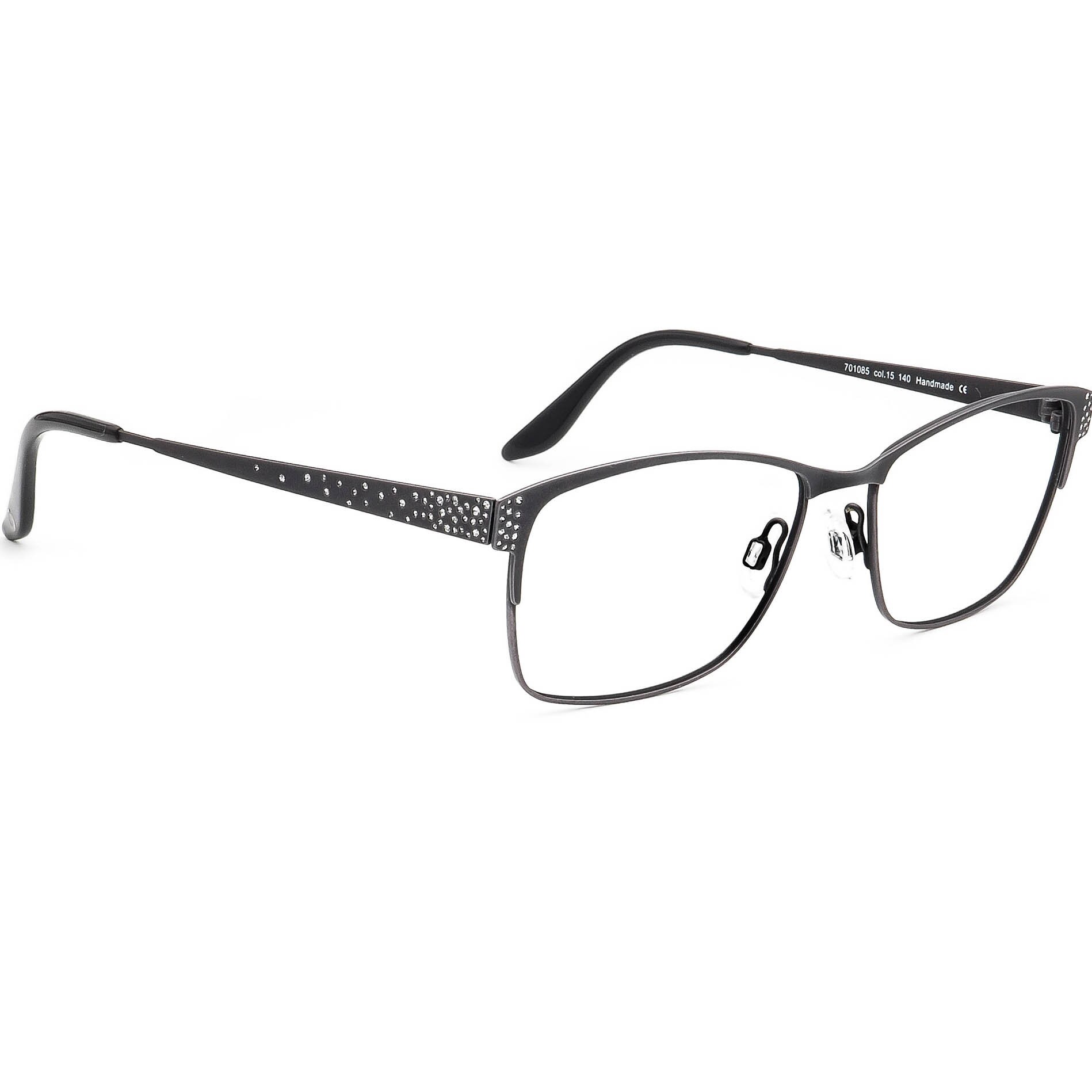 Ella Laguna Beach Brille 701085 Col.15 Gunmetal Rahmen Usa 53-16 140 Handmade von AfsharOptics