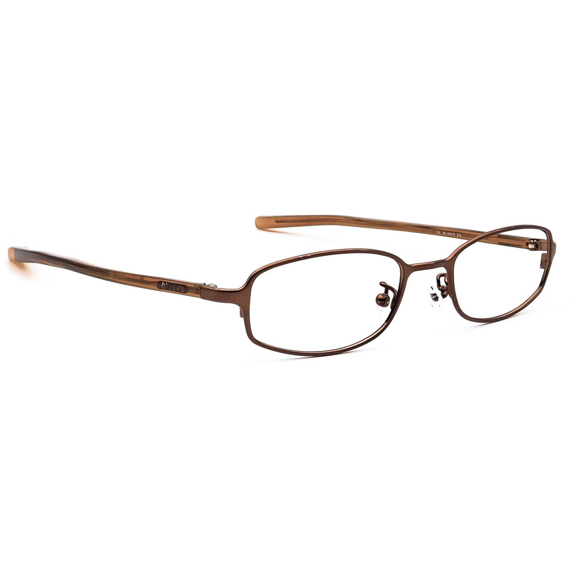 Gucci Damen Brille Gg 1666/N 613 Braun B-Form Rahmen Italien 49[]19 135 von AfsharOptics