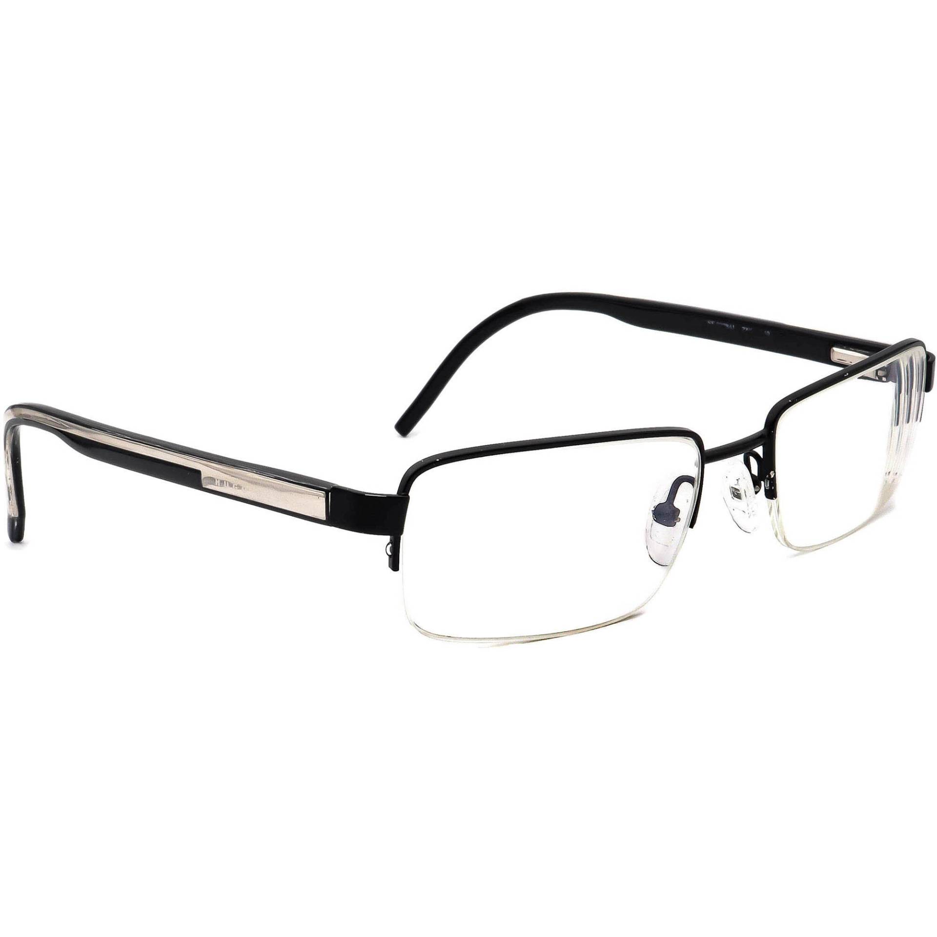 Hugo Boss Brille 0228/U 2xk Schwarz Halbrand Rahmen Italien 52[]19 140 von AfsharOptics