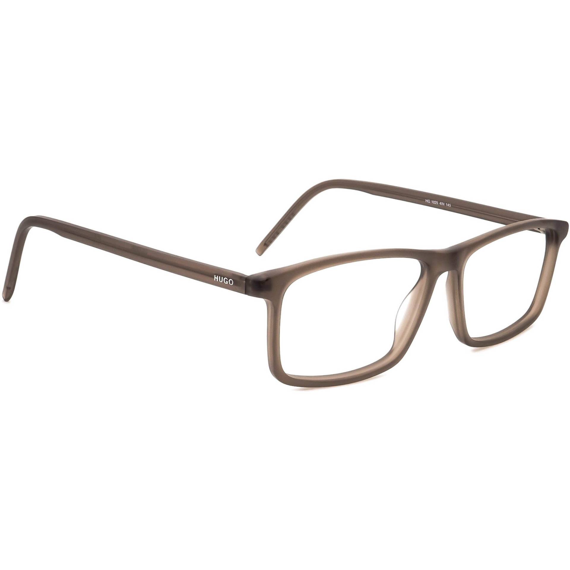 Hugo Boss Brille Hg 1025 4In Matt Braun Rechteckiger Rahmen 55[]15 145 von AfsharOptics