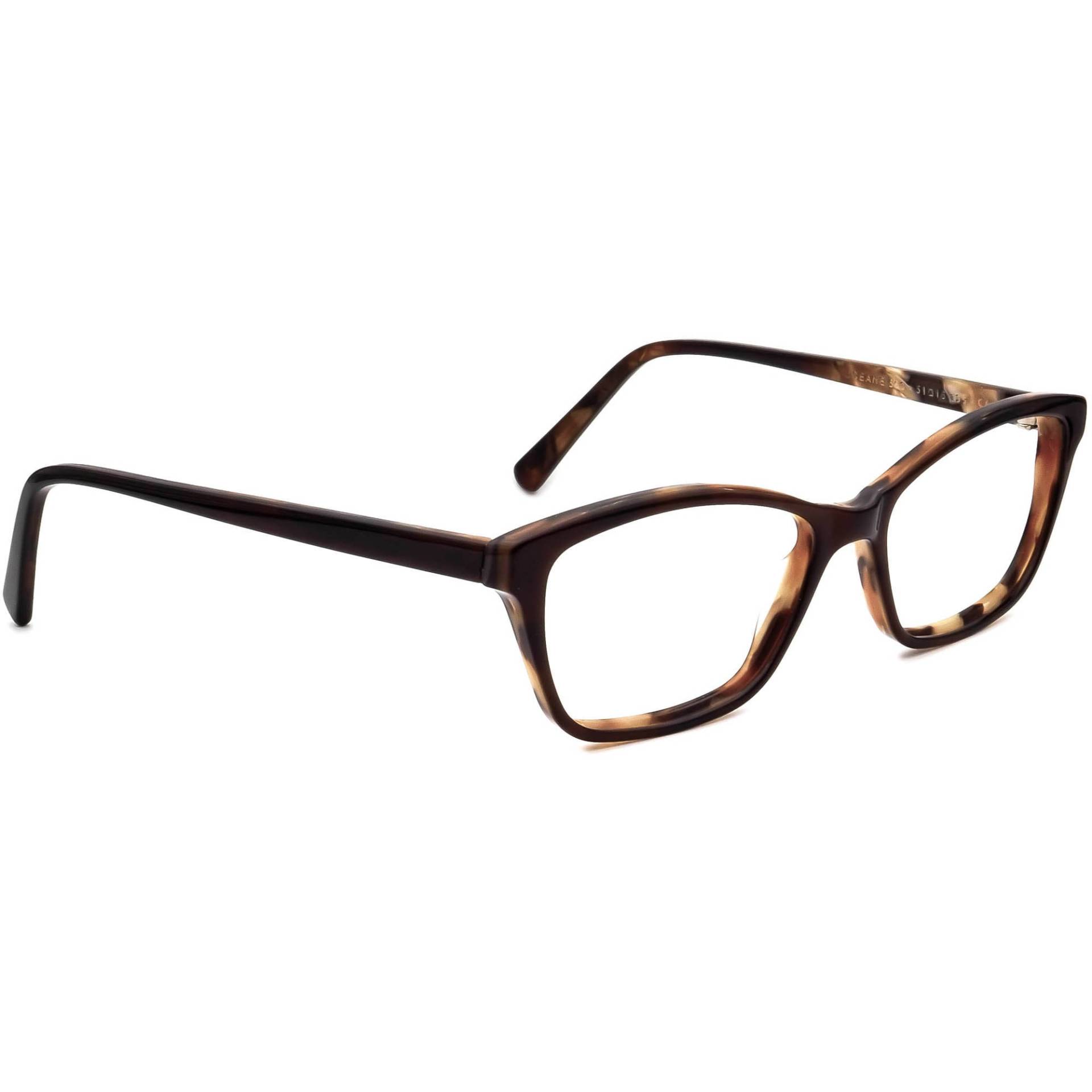 Jean Lafont Brille Oceane 563 Braun Marmor Rechteckig Frankreich 51[]15 138 von AfsharOptics