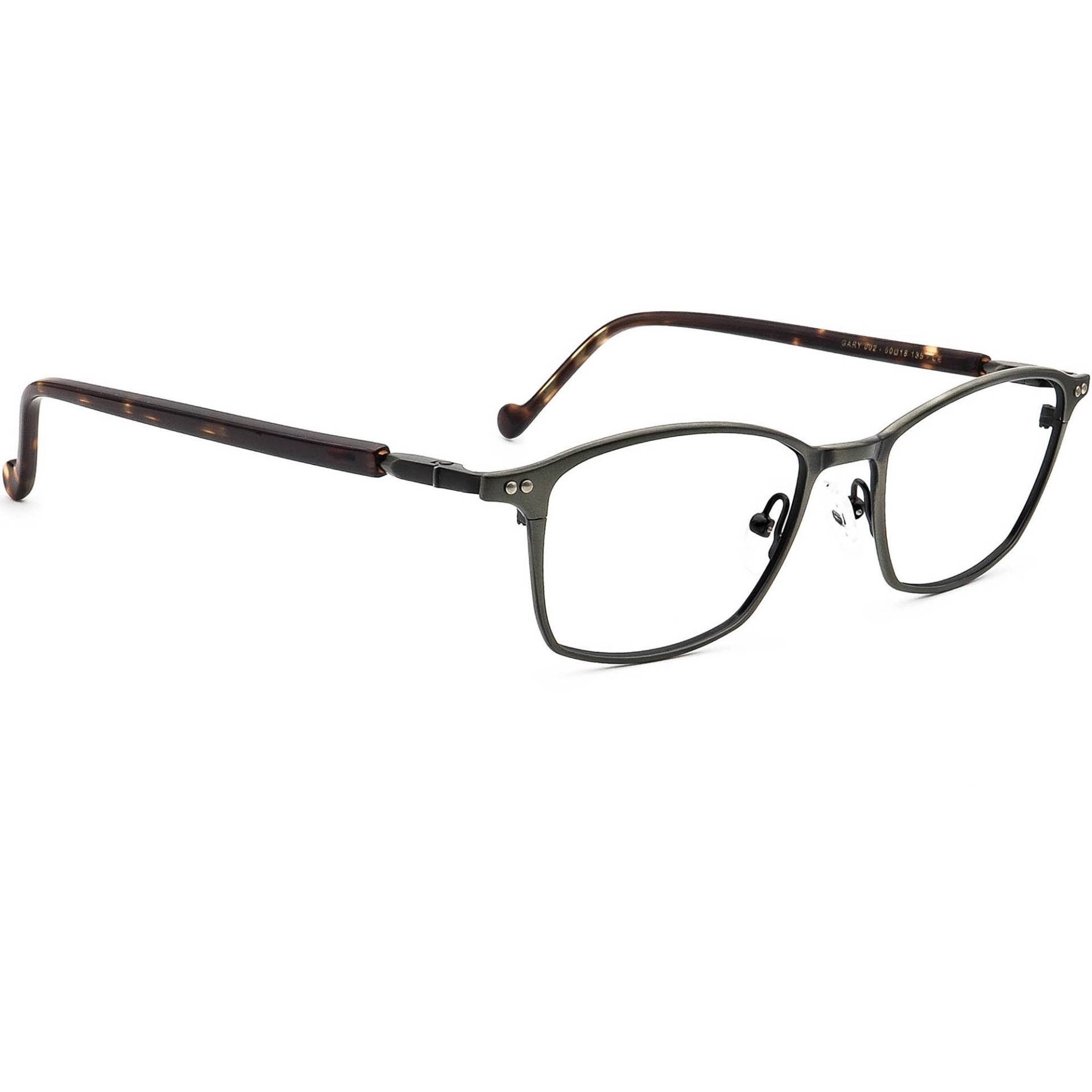 Jean Lafont Brillenglasses Gary 002 Grün/Schildkröte Rechteckiger Rahmen 50[]18 135 von AfsharOptics