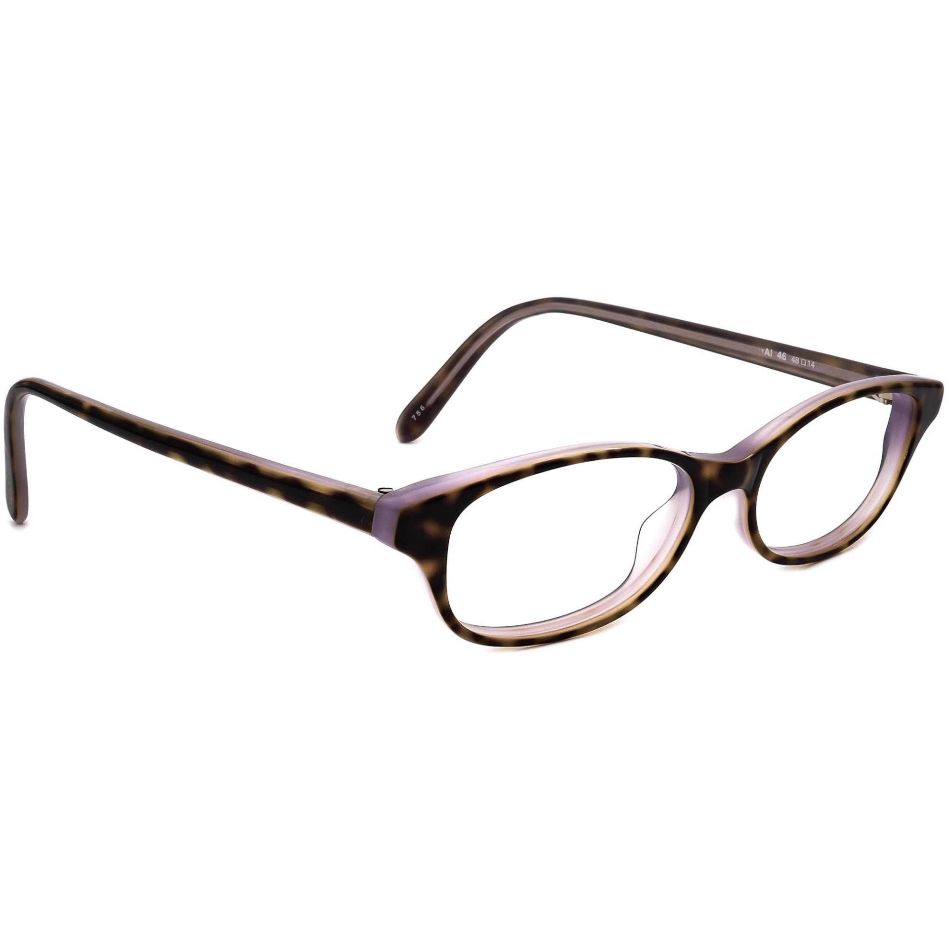 Jean Lafont Damen Brille 46 Schildkröte/Lavendel Rundrahmen Frankreich 48-14 135 von AfsharOptics