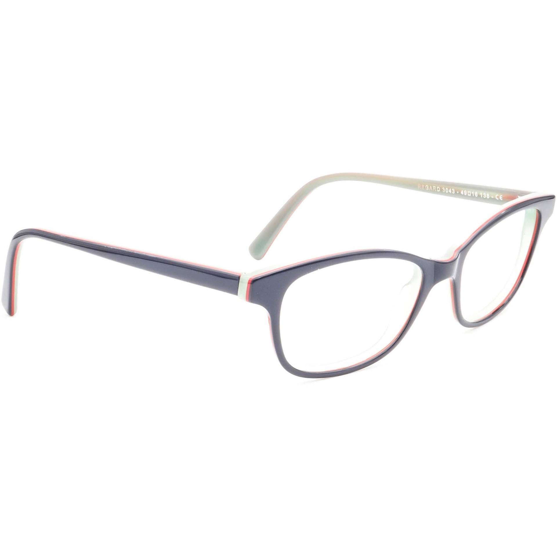 Jean Lafont Eyeglasses Regard 3043 Navy Blue Auf Grünem Rahmen France 49[]16 138 von AfsharOptics