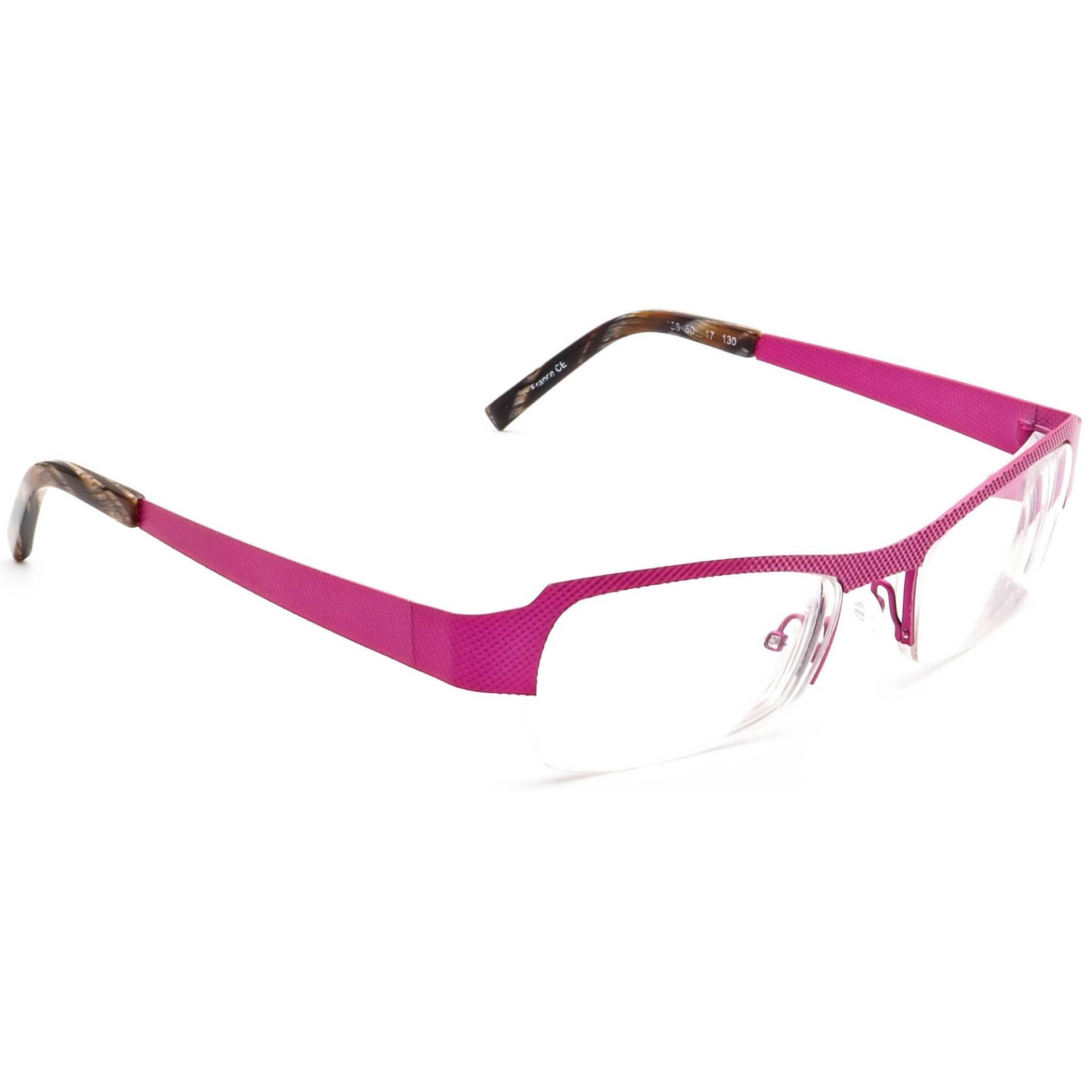 Jf Rey Brille Jf2428 8888 Pink Halbrand Metallgestell France 50[]17 130 von AfsharOptics