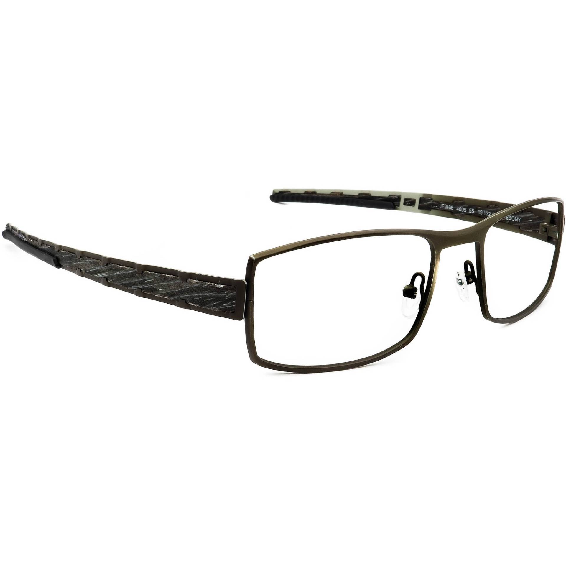 Jf Rey Herren Brille Jf2466 4005 Ebenholz Rechteckiger Metallrahmen 55[]19 132 von AfsharOptics