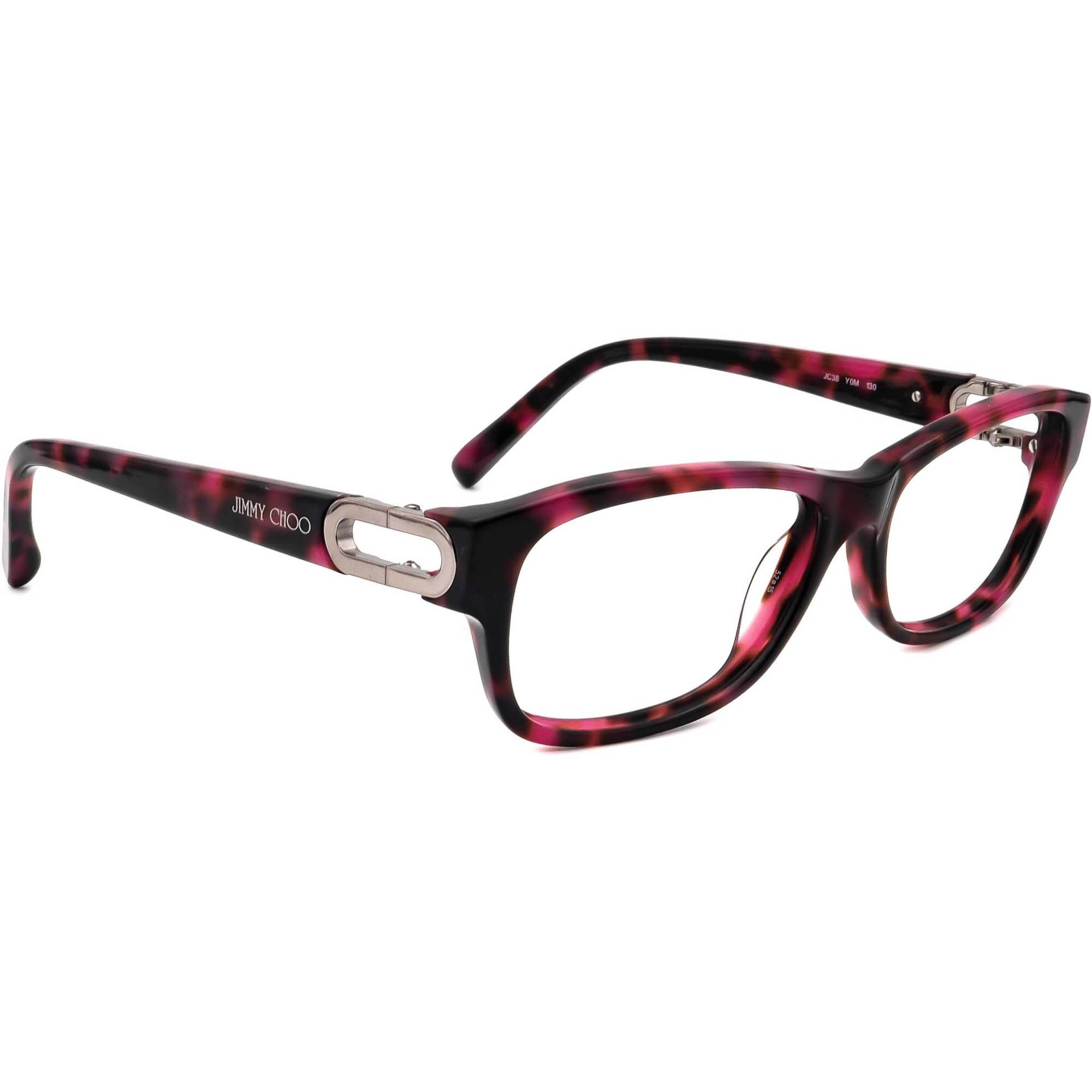 Jimmy Choo Damen Brille Jc38 Y0M Lila Schildkröte Rahmen Italien 52[]15 130 von AfsharOptics