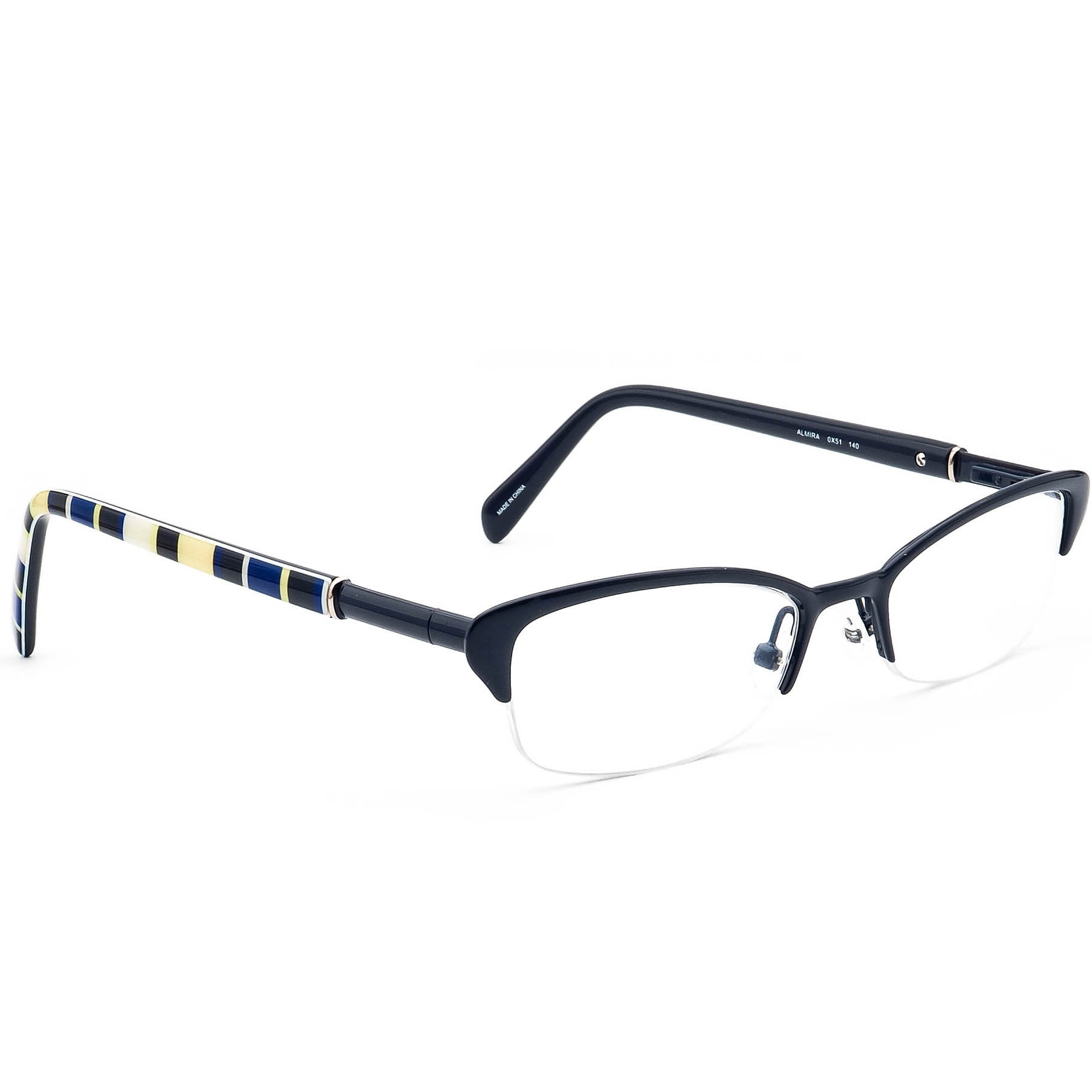 Kate Spade Damen Brille Almira 0x51 Navy Blue Halbrand Rahmen 48[]17 140 von AfsharOptics