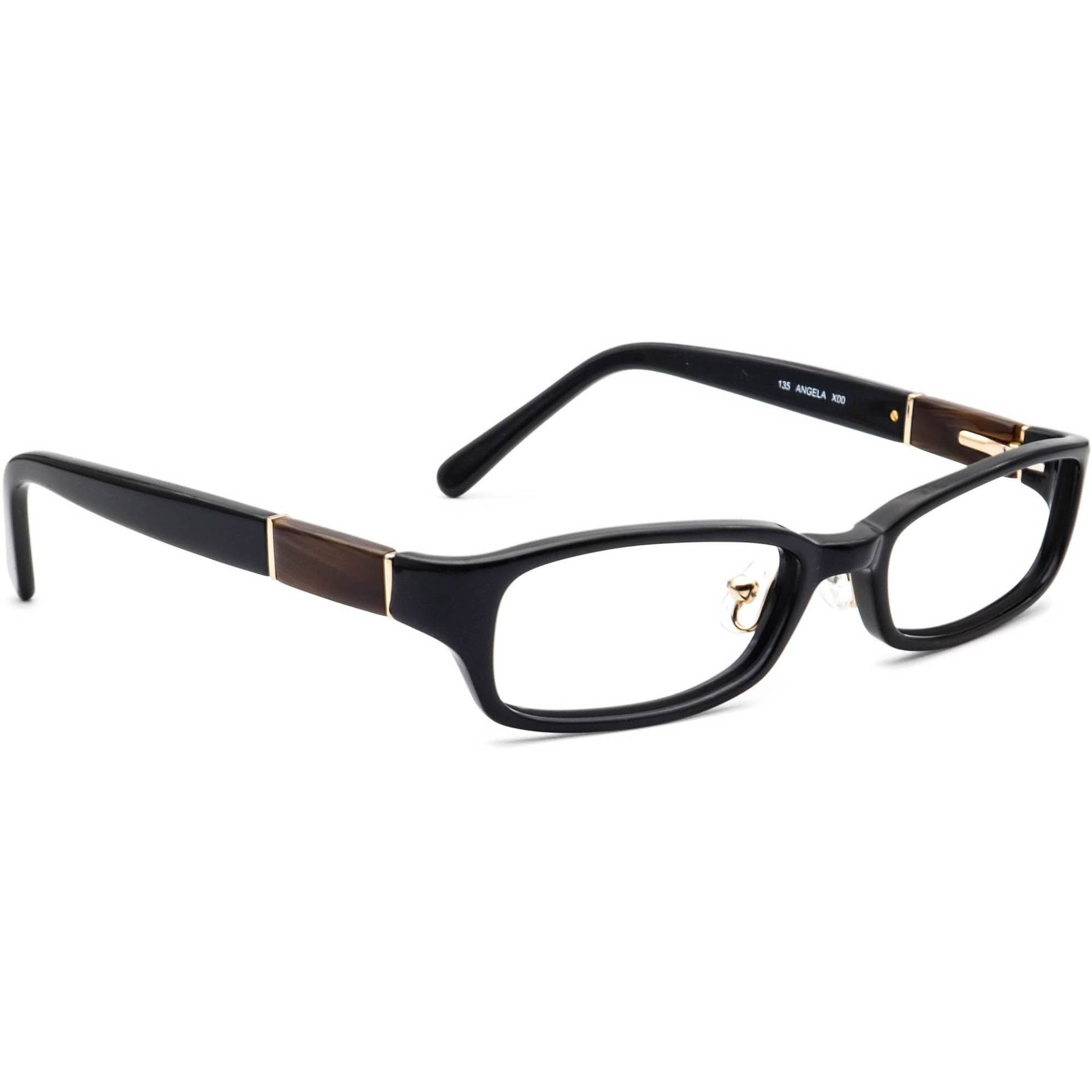 Kate Spade Damen Brille Angela X00 Schwarz Rechteck Rahmen 50[]17 135 von AfsharOptics