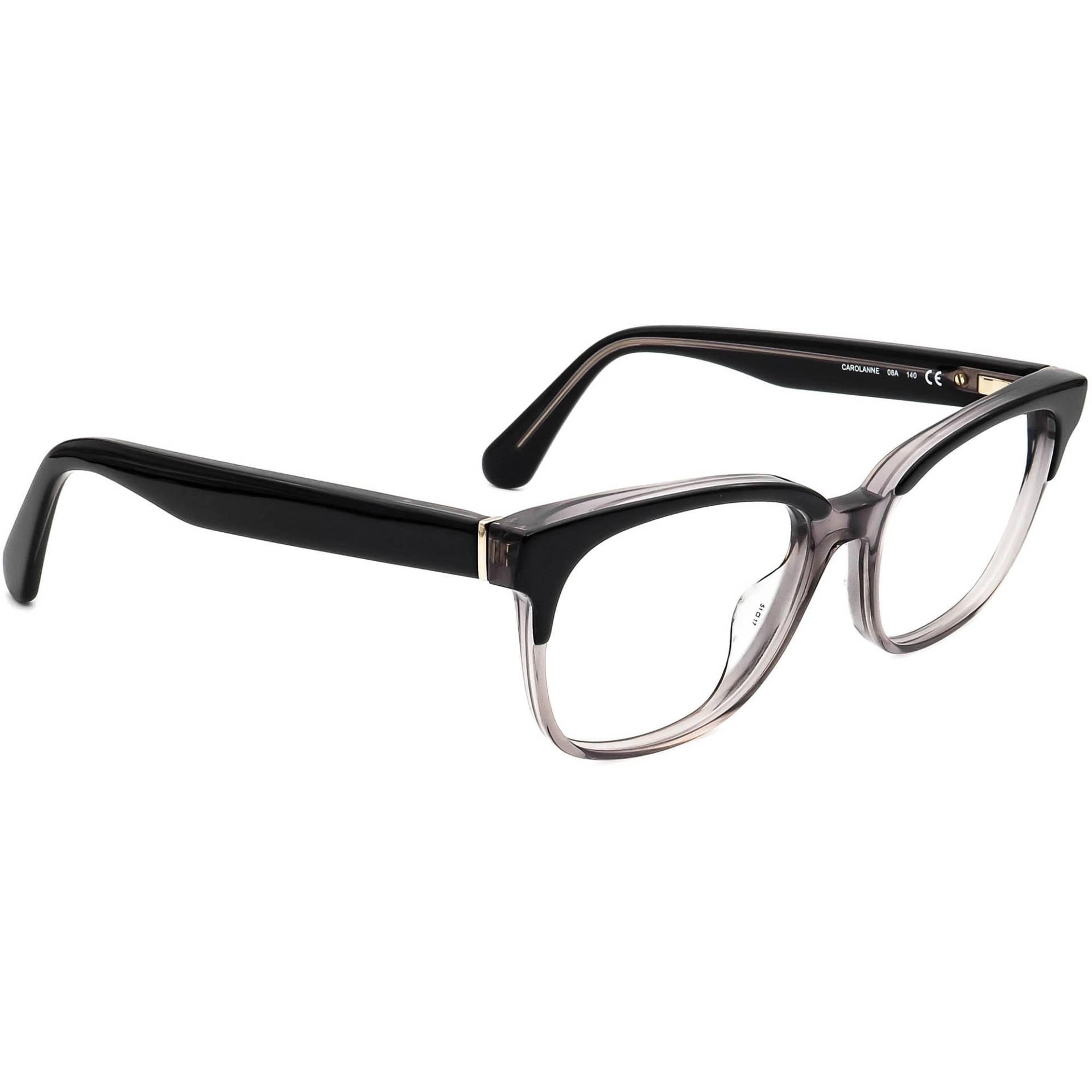 Kate Spade Damen Brille Carolanne 08A Schwarz&klar Eckiger Rahmen 51[]17 140 von AfsharOptics