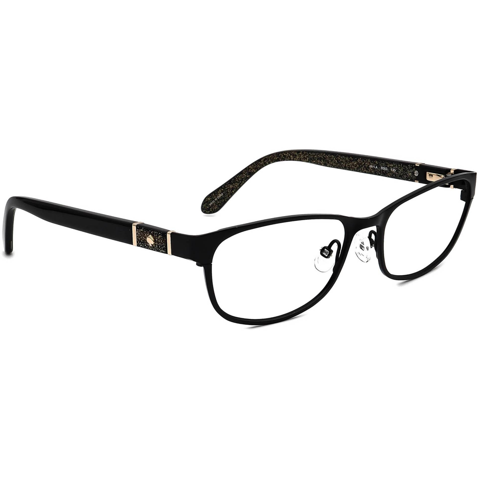 Kate Spade Damen Brille Jayla 0003 Schwarz B-Form Rahmen 52[]17 135 von AfsharOptics