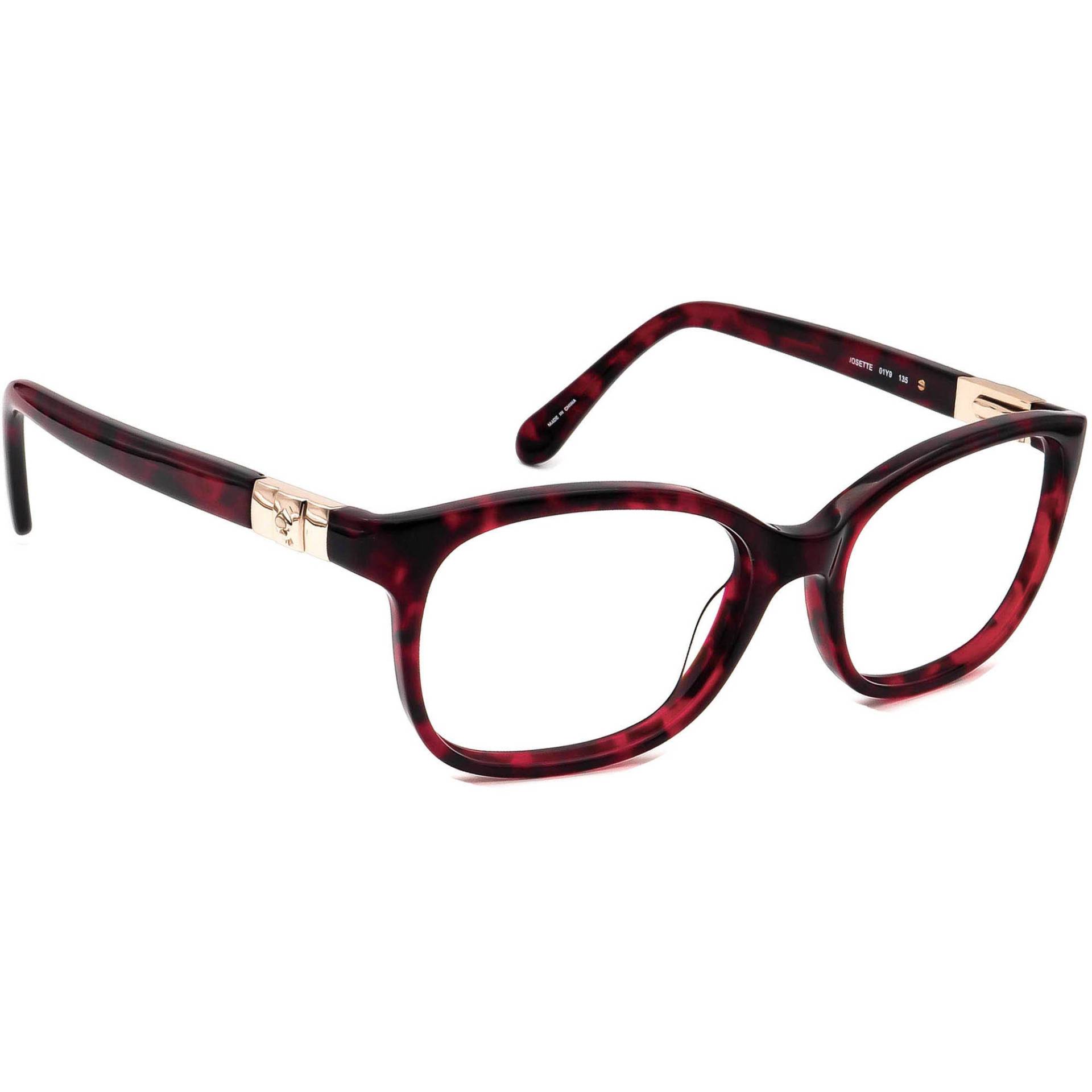 Kate Spade Damen Brille Josette 01Y9 Burgund Havanna Rahmen 52[]17 135 von AfsharOptics