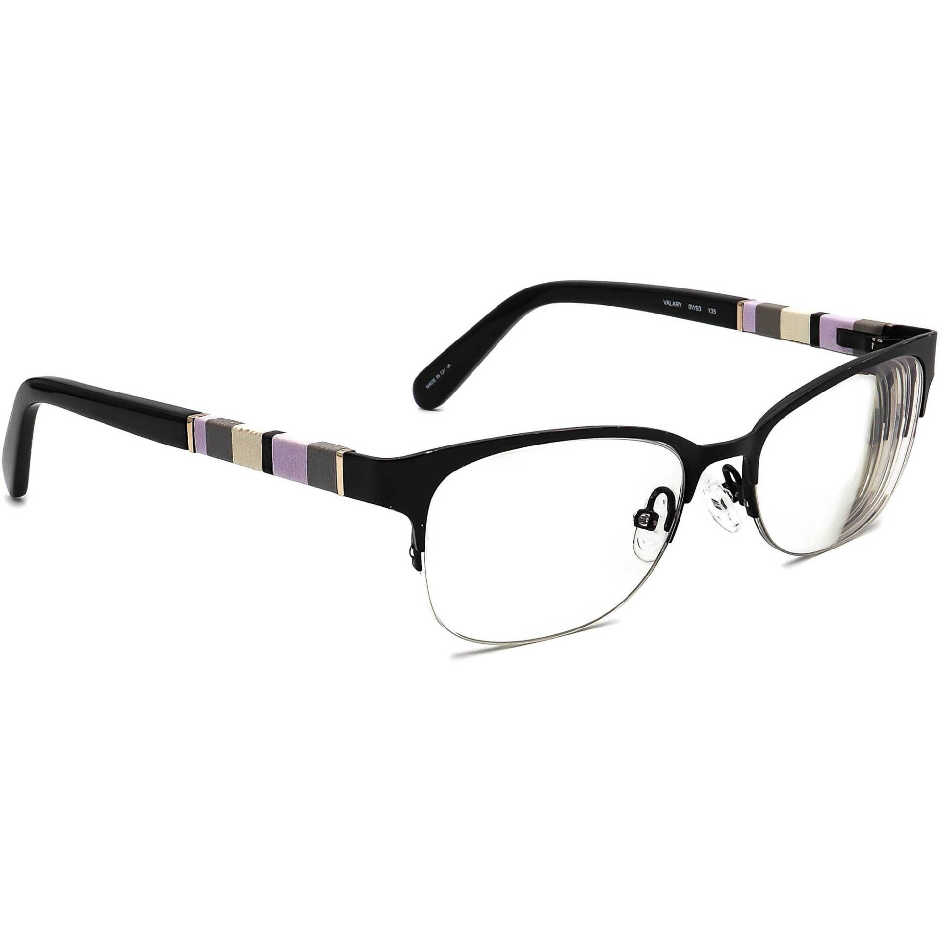 Kate Spade Damen Brille Valary 0W93 Schwarz Halbrand Rahmen 49[] 16 135 von AfsharOptics