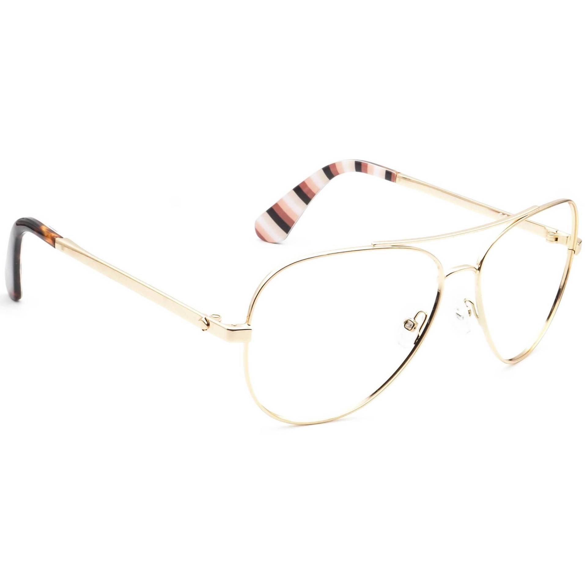 Kate Spade Sonnenbrillengestell Nur Avaline2/S 013La Gold Aviator Metall 58 Mm von AfsharOptics