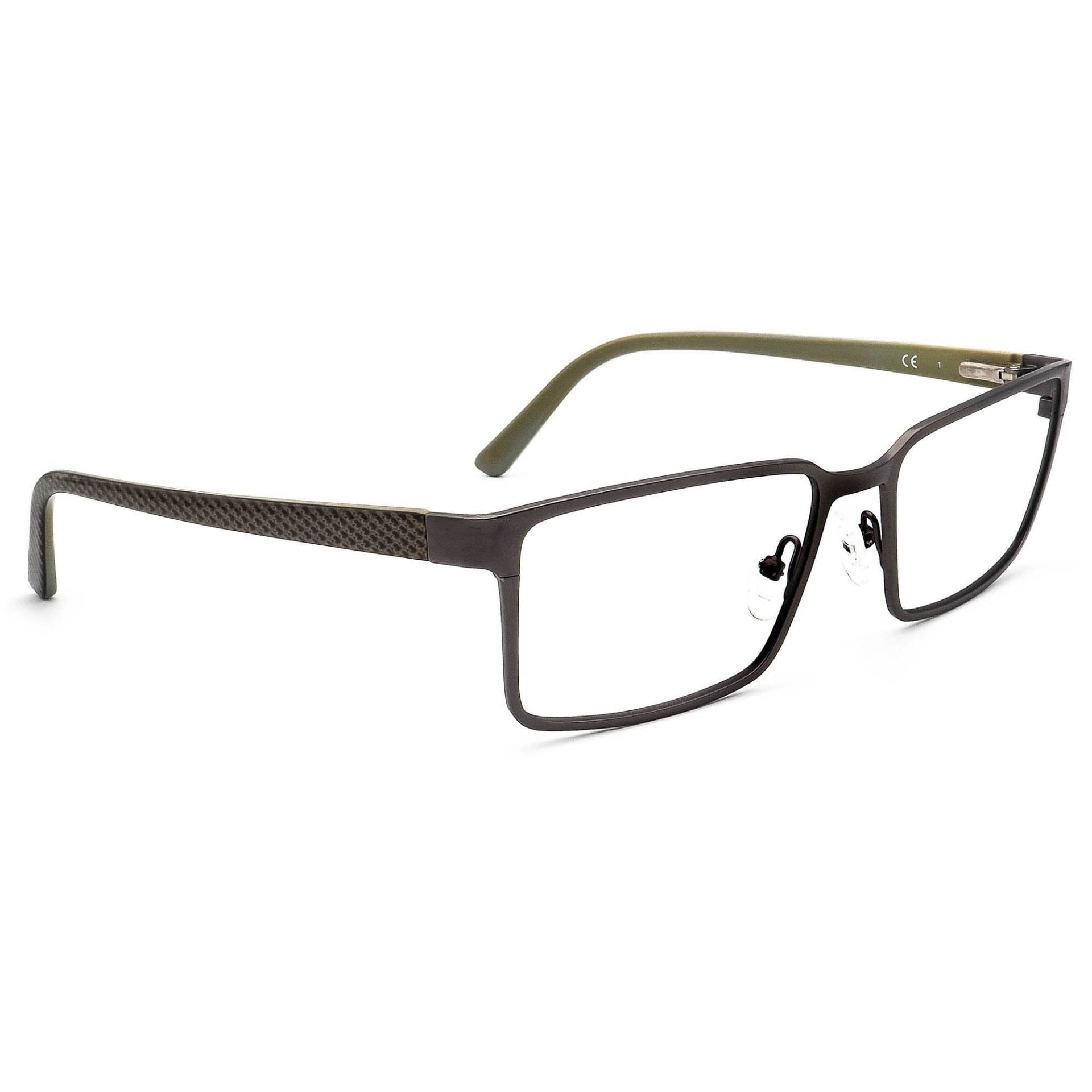 Lacoste Brille Grün Rechteck Rahmen 55[]18 140 von AfsharOptics