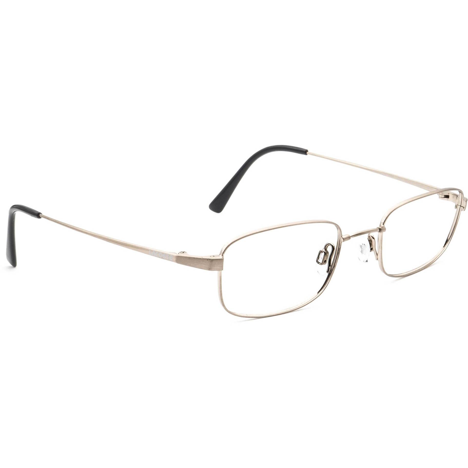 Lacoste Brille La12004 Aw Bronze Rechteckiger Metallrahmen 47[]19 135 von AfsharOptics