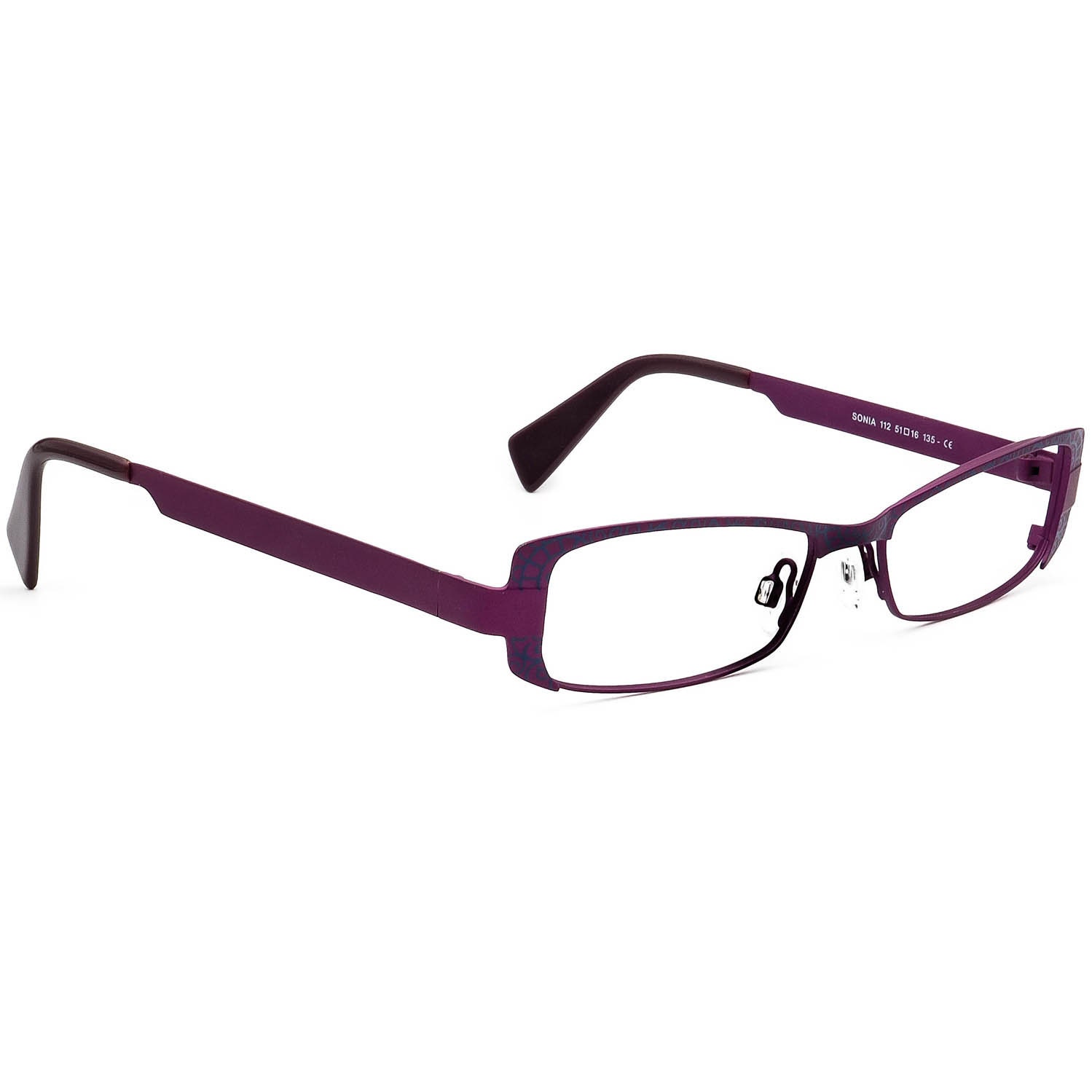 Lafont - Issy & La Eyeglasses Sonia 112 Lila Metallrahmen France 51[]16 135 von AfsharOptics