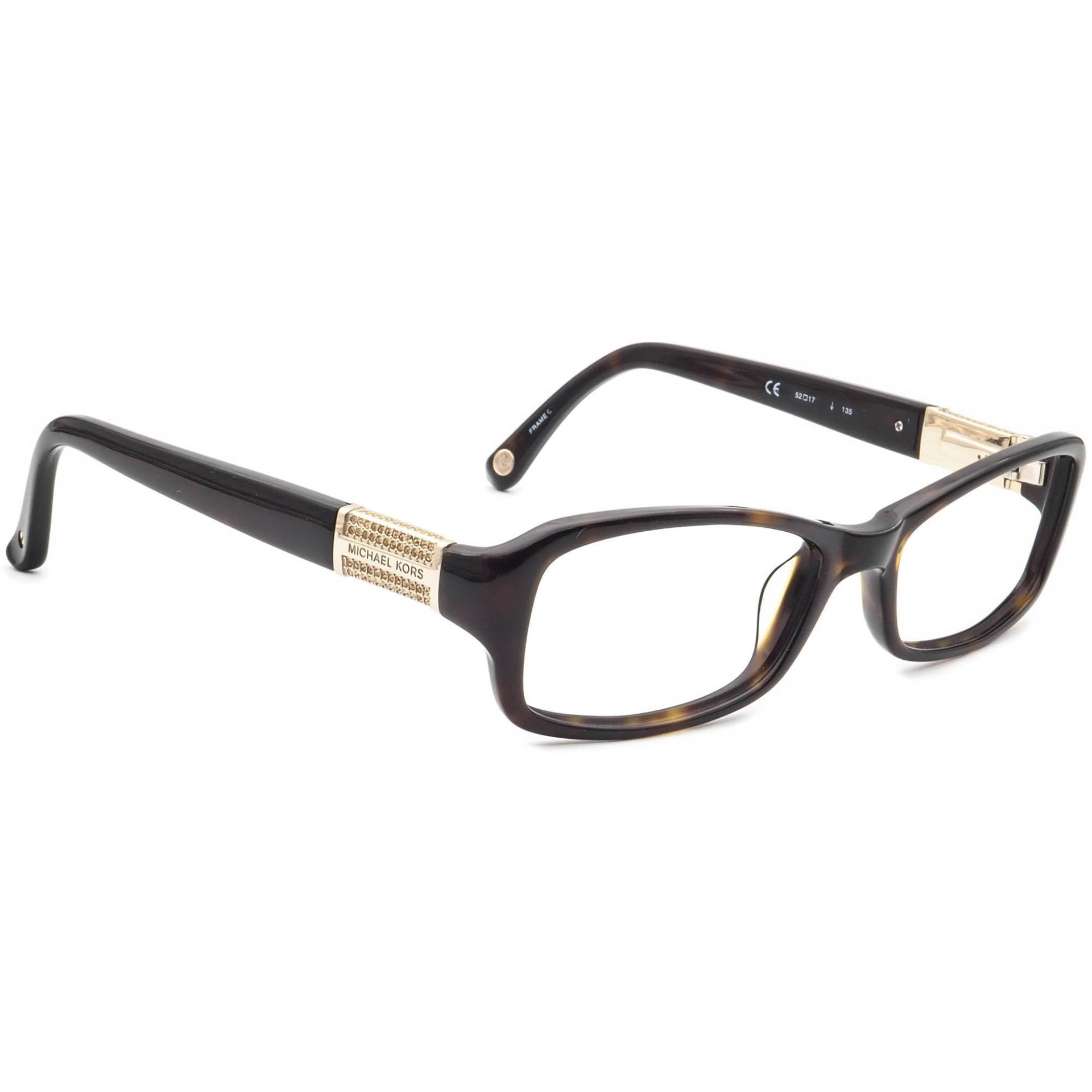 Michael Kors Brille Mk834 206 Schildkröte Rechteckiger Rahmen 52[]17 135 von AfsharOptics