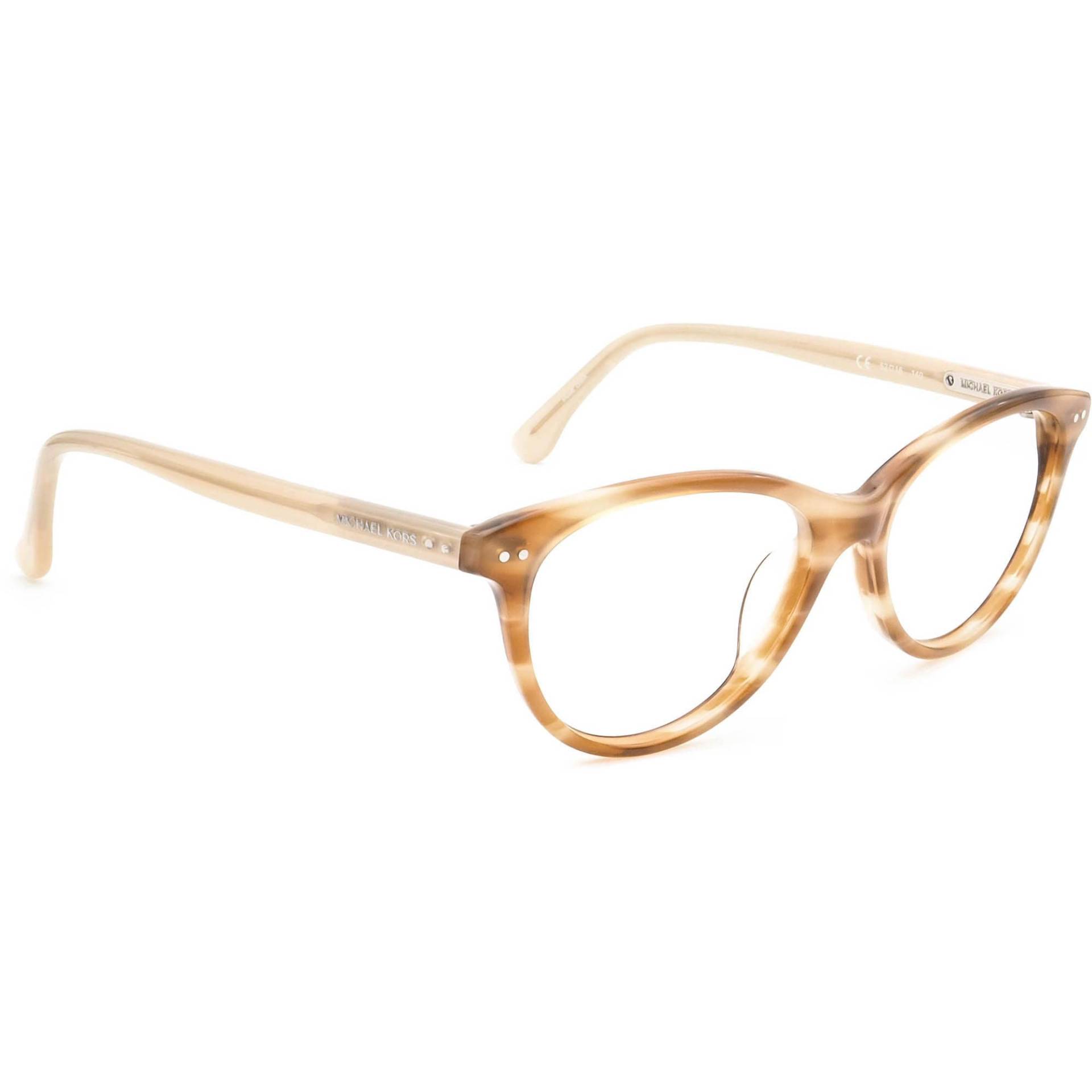 Michael Kors Damen Brille Mk286 226 Braun Marmor Horn Rand Rahmen 52[]16 140 von AfsharOptics