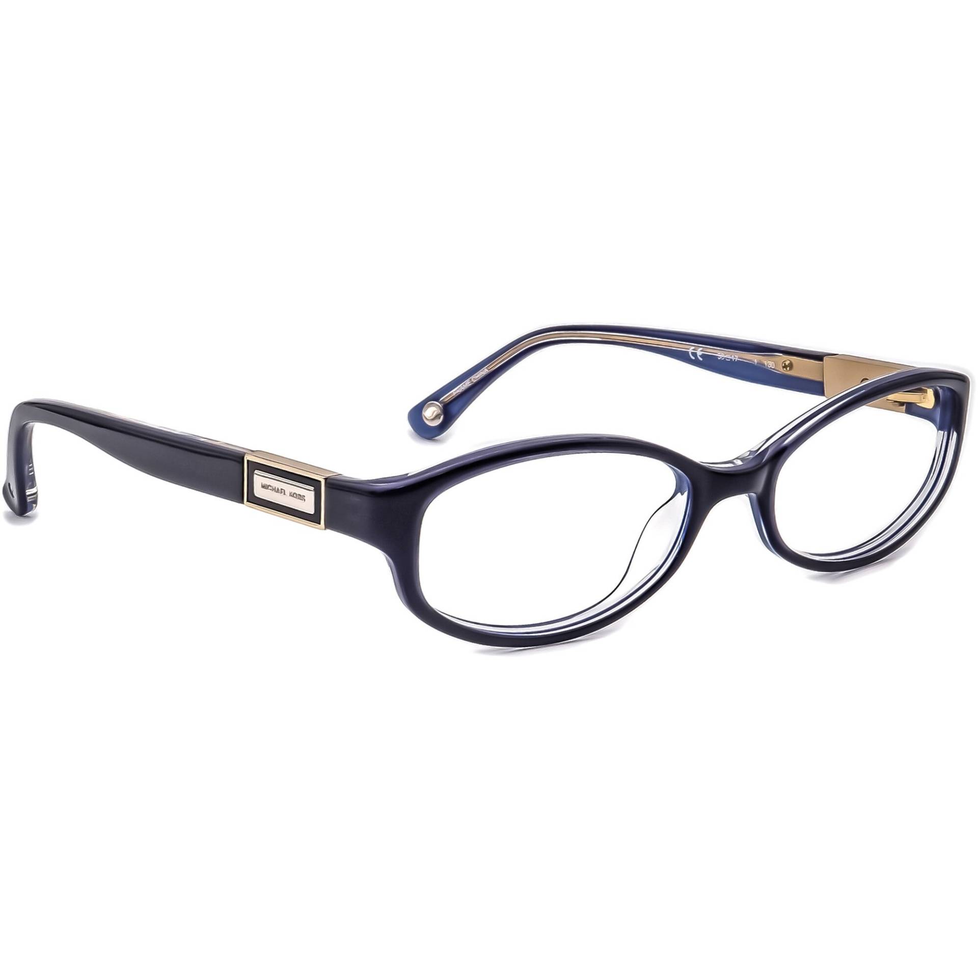 Michael Kors Damen Brillen Mk259 424 Navy Blau Oval Frame 50 [] 17 130 von AfsharOptics