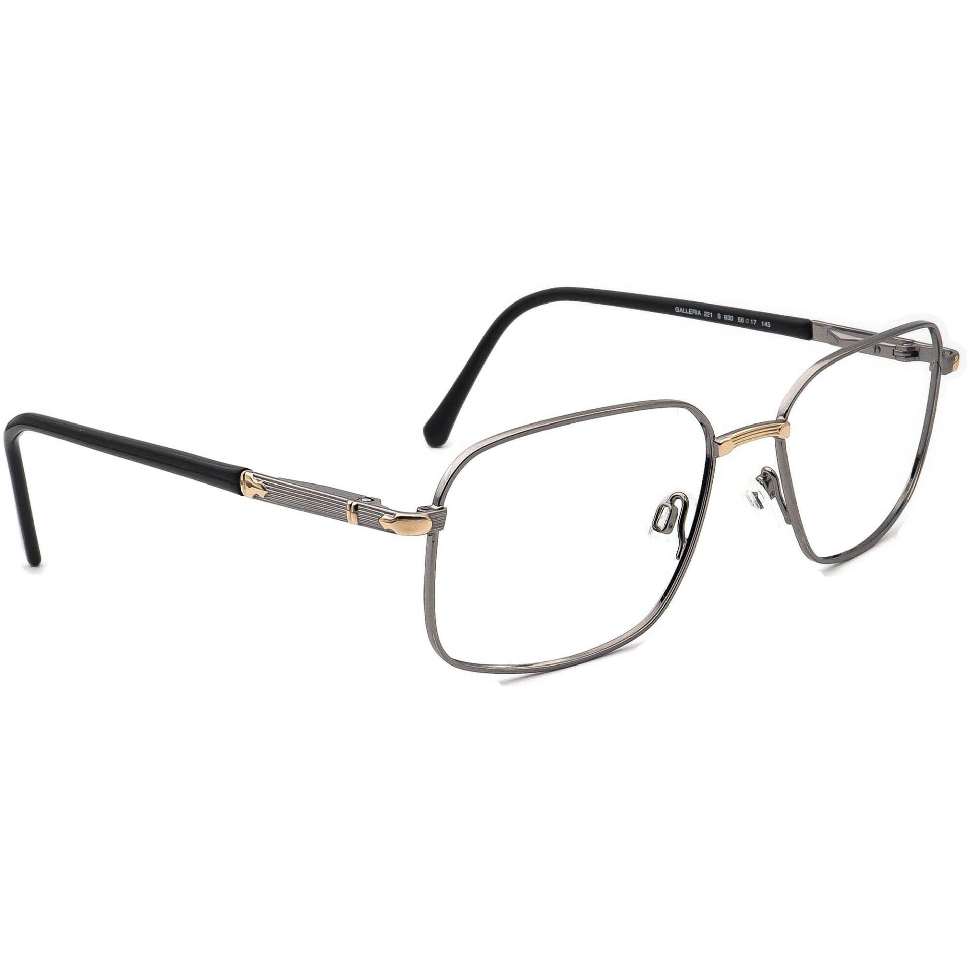 Neostyle Brille Galleria 221 S 930 Gunmetal/Gold/Schwarz Rahmen Italien 56-17 145 von AfsharOptics