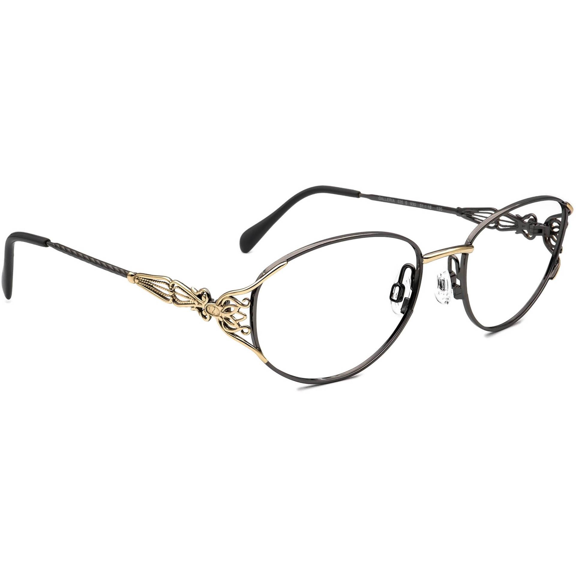 Neostyle Brille Galleria 535 S 930 Gunmetal&gold Oval Rahmen Italien 51[]18 135 von AfsharOptics