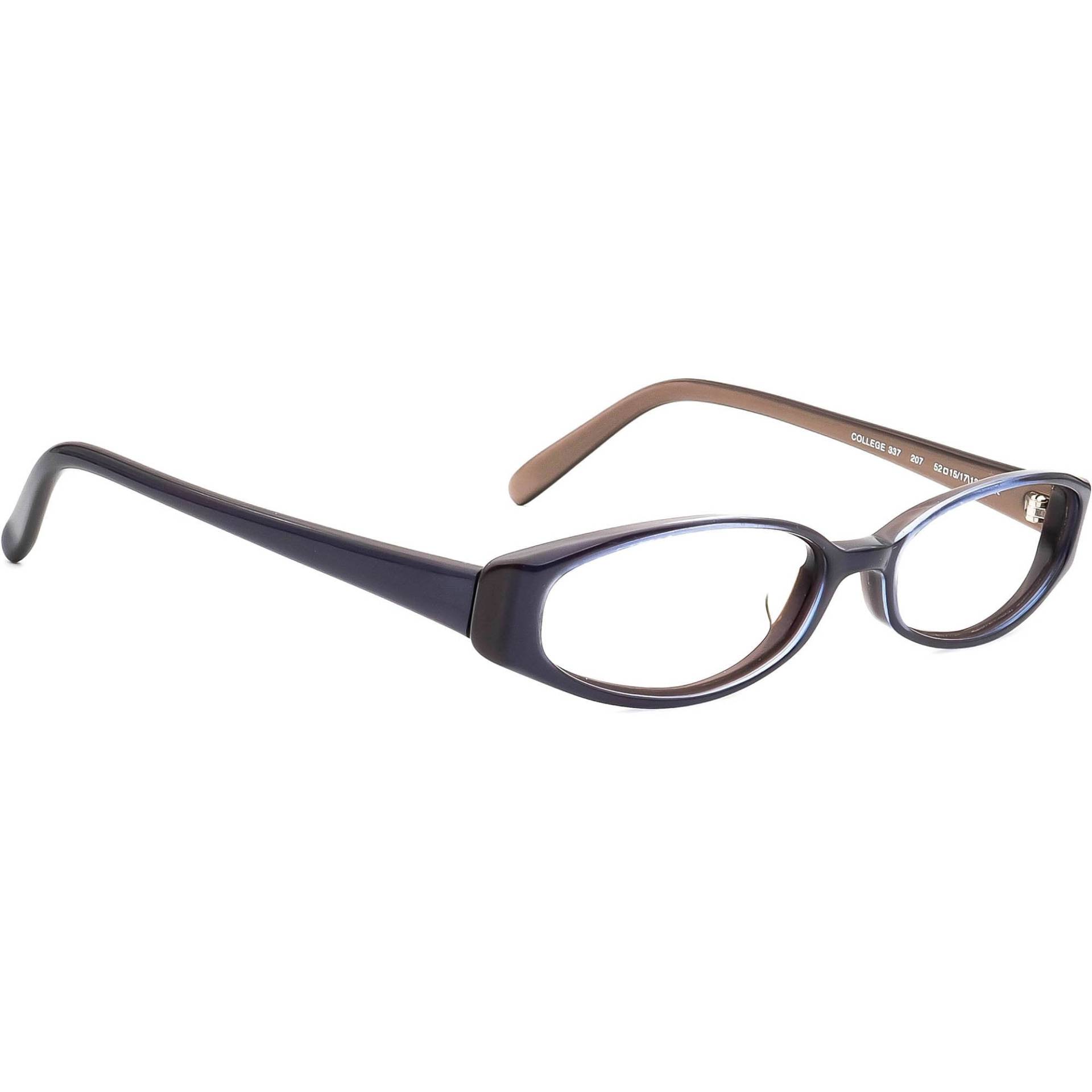 Neostyle Damen Brille College 337 207 Blau Oval Rahmen Italien 52[]15 135 von AfsharOptics