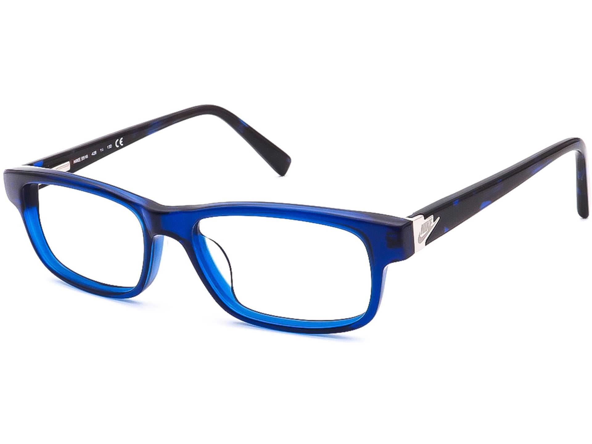 Nike Brille5518 428 Blau Rechteckrahmen 49[]15 130 Klein von AfsharOptics