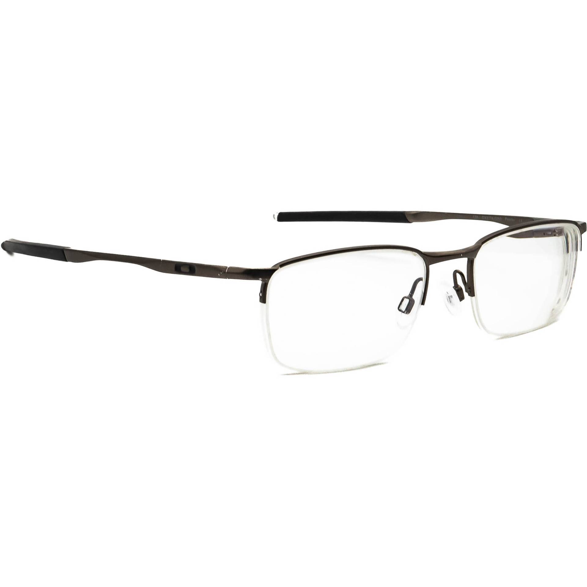 Oakley Brille Ox3174-0253 Barrelhouse 0, 5 Zinn Halbrand Metall 53[]18 139 von AfsharOptics