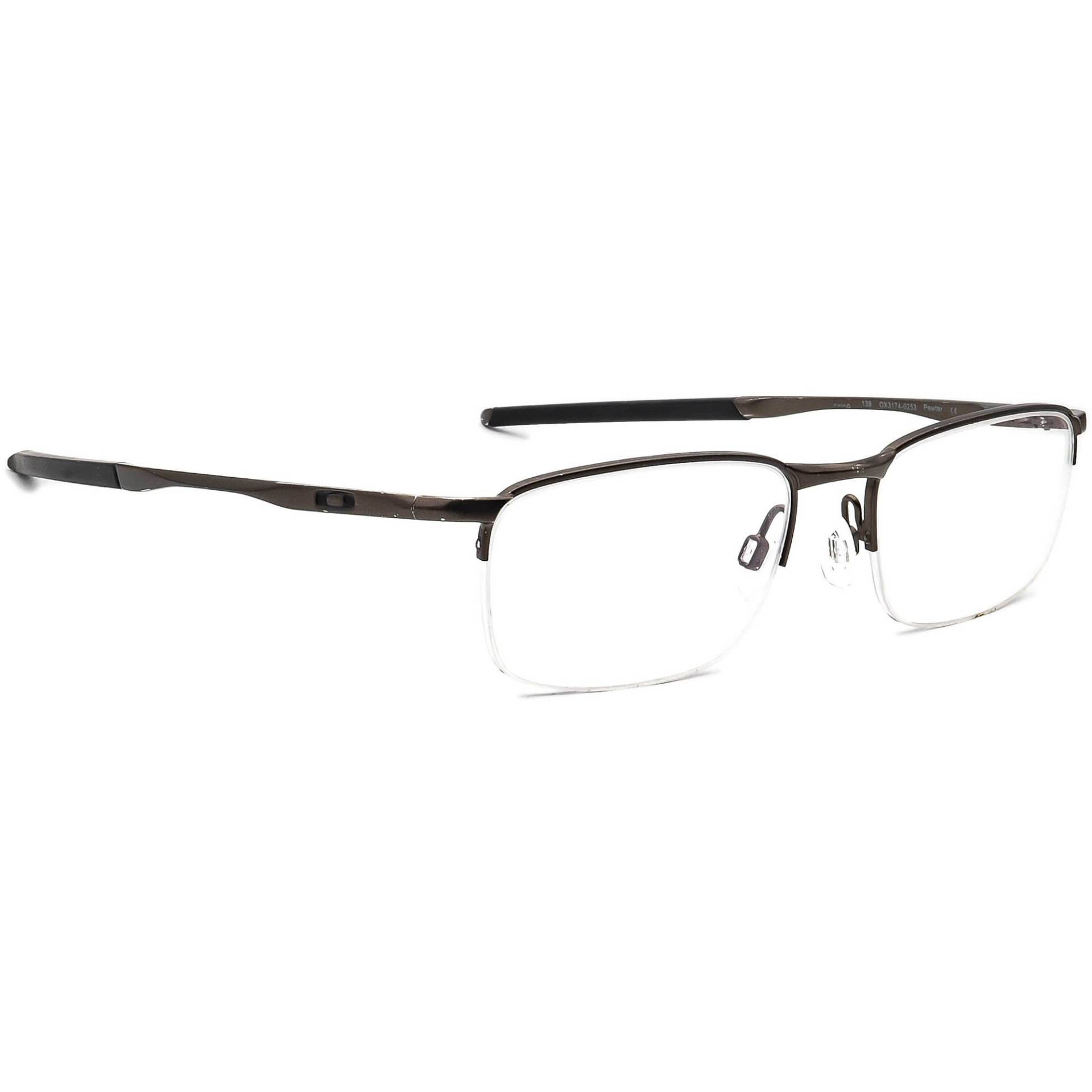 Oakley Brille Ox3174-0253 Barrelhouse 0, 5 Zinn Halbrand Metall 53[]18 139 von AfsharOptics