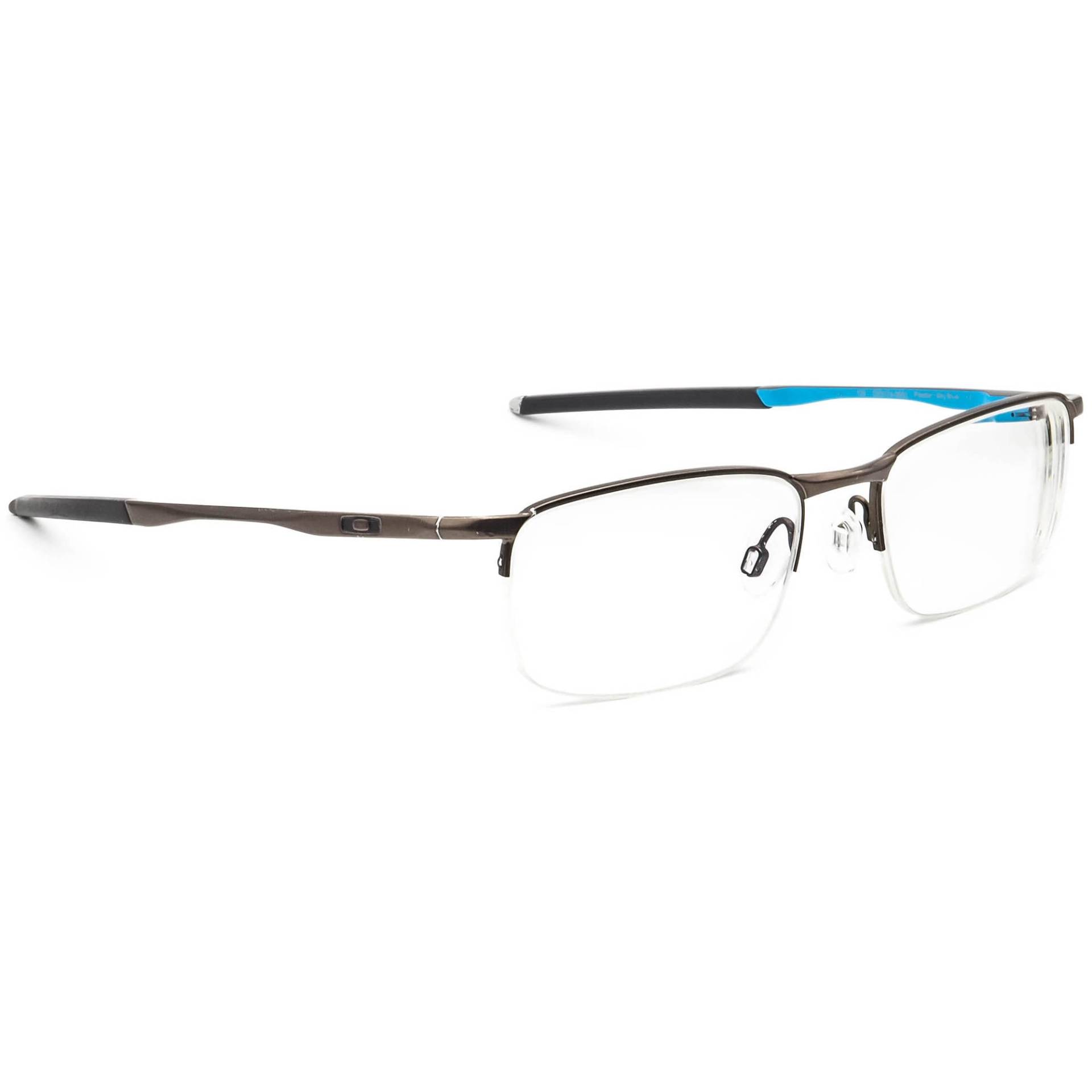 Oakley Brille Ox3174-0653 Barrelhouse 0, 5 Zinn/Himmelblau Halbrand 53-18 139 von AfsharOptics