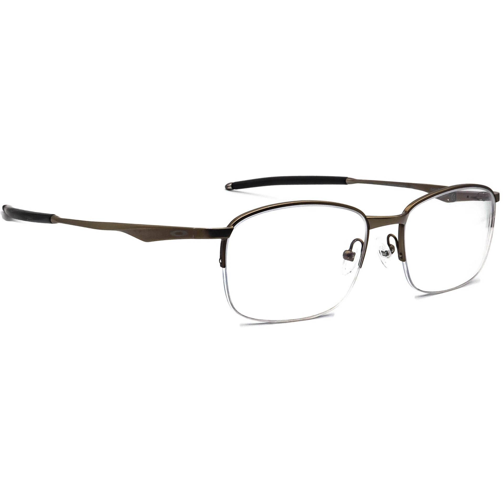 Oakley Brille Ox5101-0253 Flügelfalte 0, 5 Satin Zinn Halbrand Metall 53-17 139 von AfsharOptics