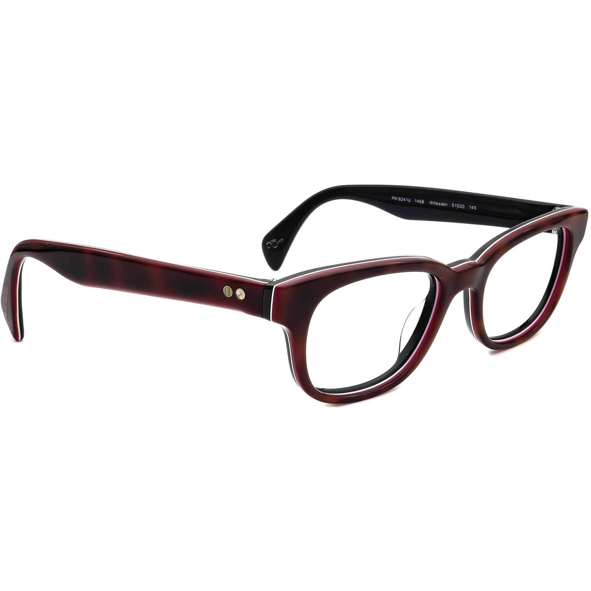 Paul Smith Brille Pm8241U 1468 Willesden Kirschholz Italien 51-20 145 Handarbeit von AfsharOptics